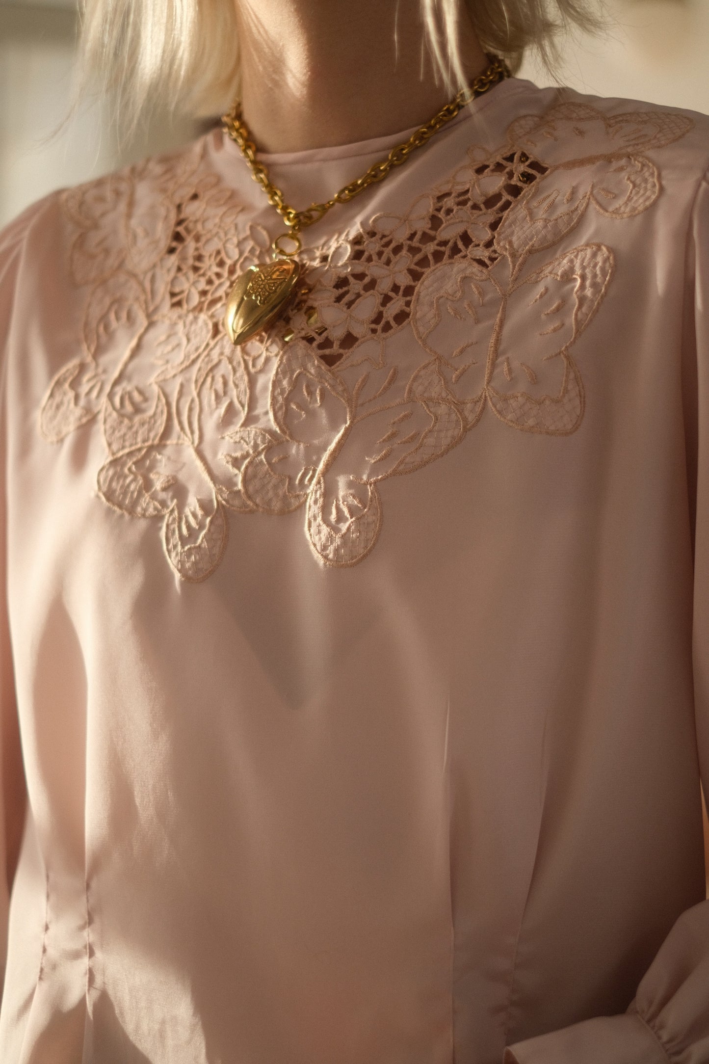 1980s Butterfly Blouse