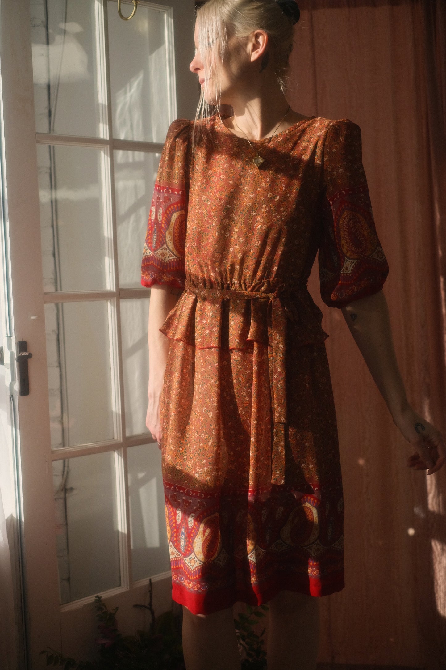 1970s Paisley Sienna Dress