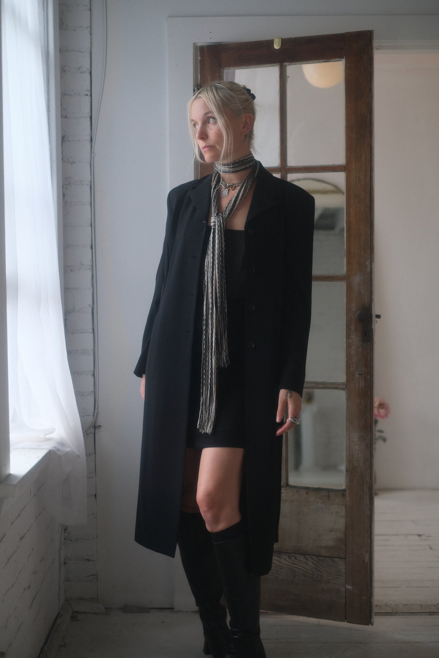 2000s Zig Zag Scarf