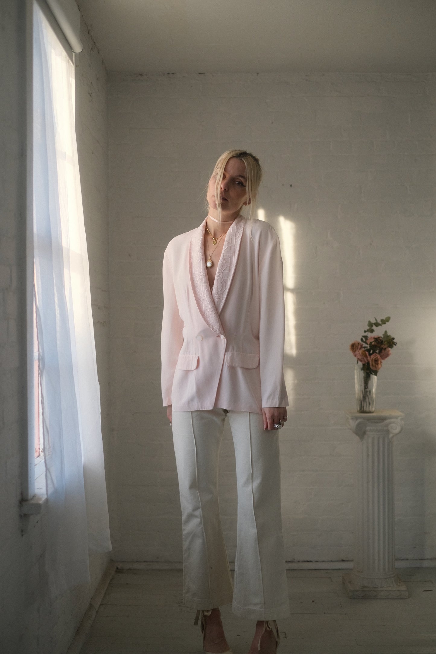 1980s Pastel Suit Jacket