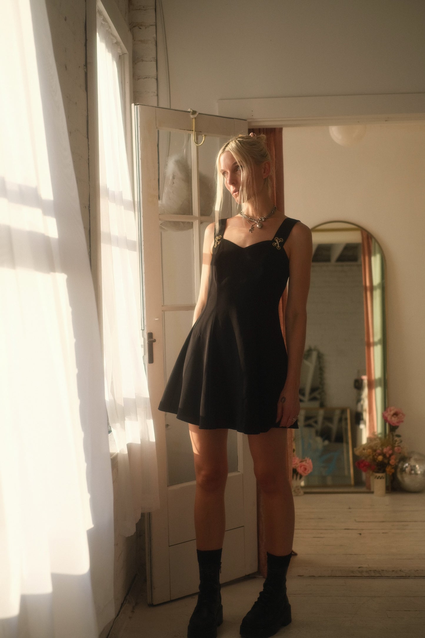 1990s Diamond Cocktail Dress