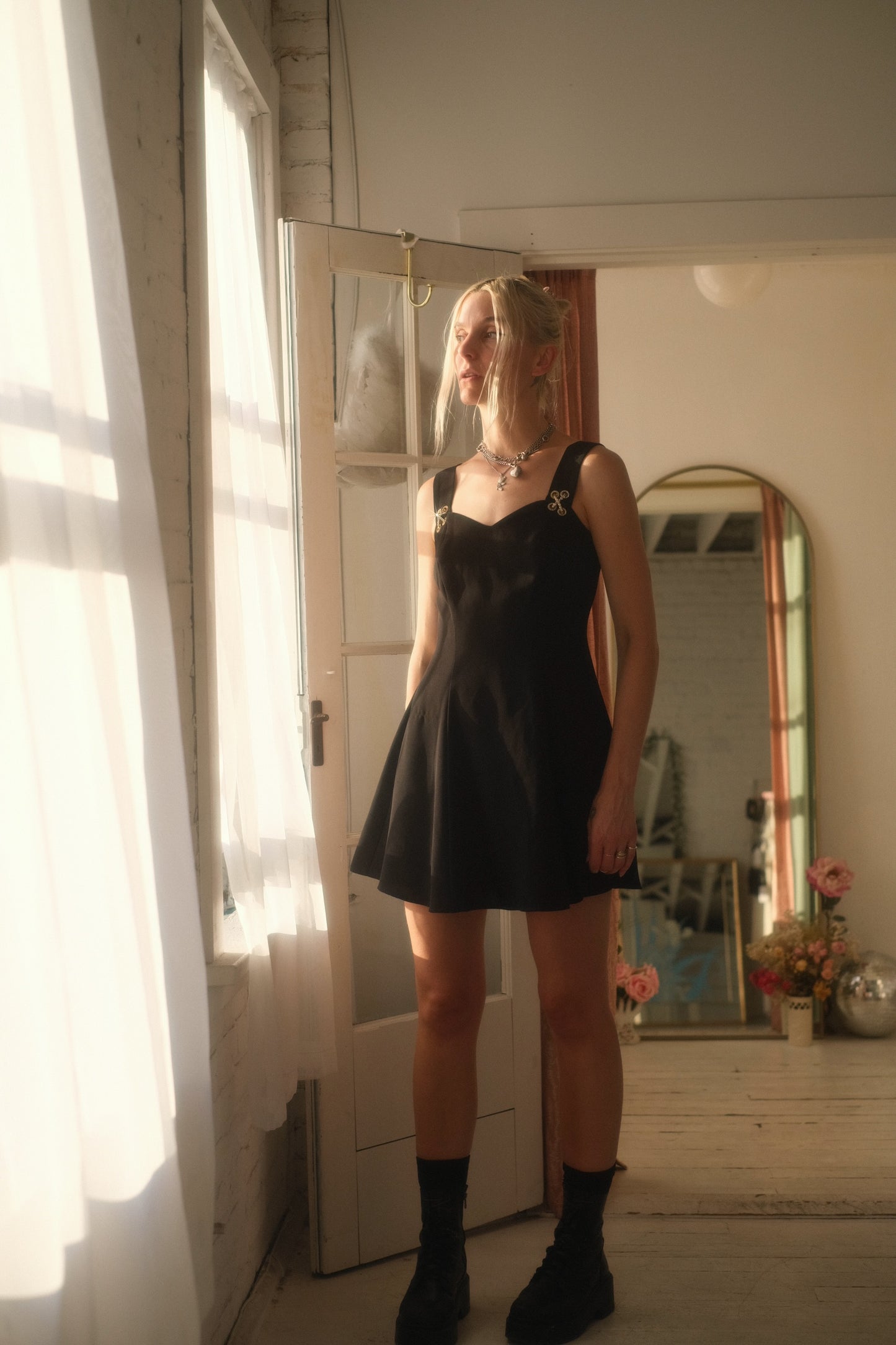 1990s Diamond Cocktail Dress