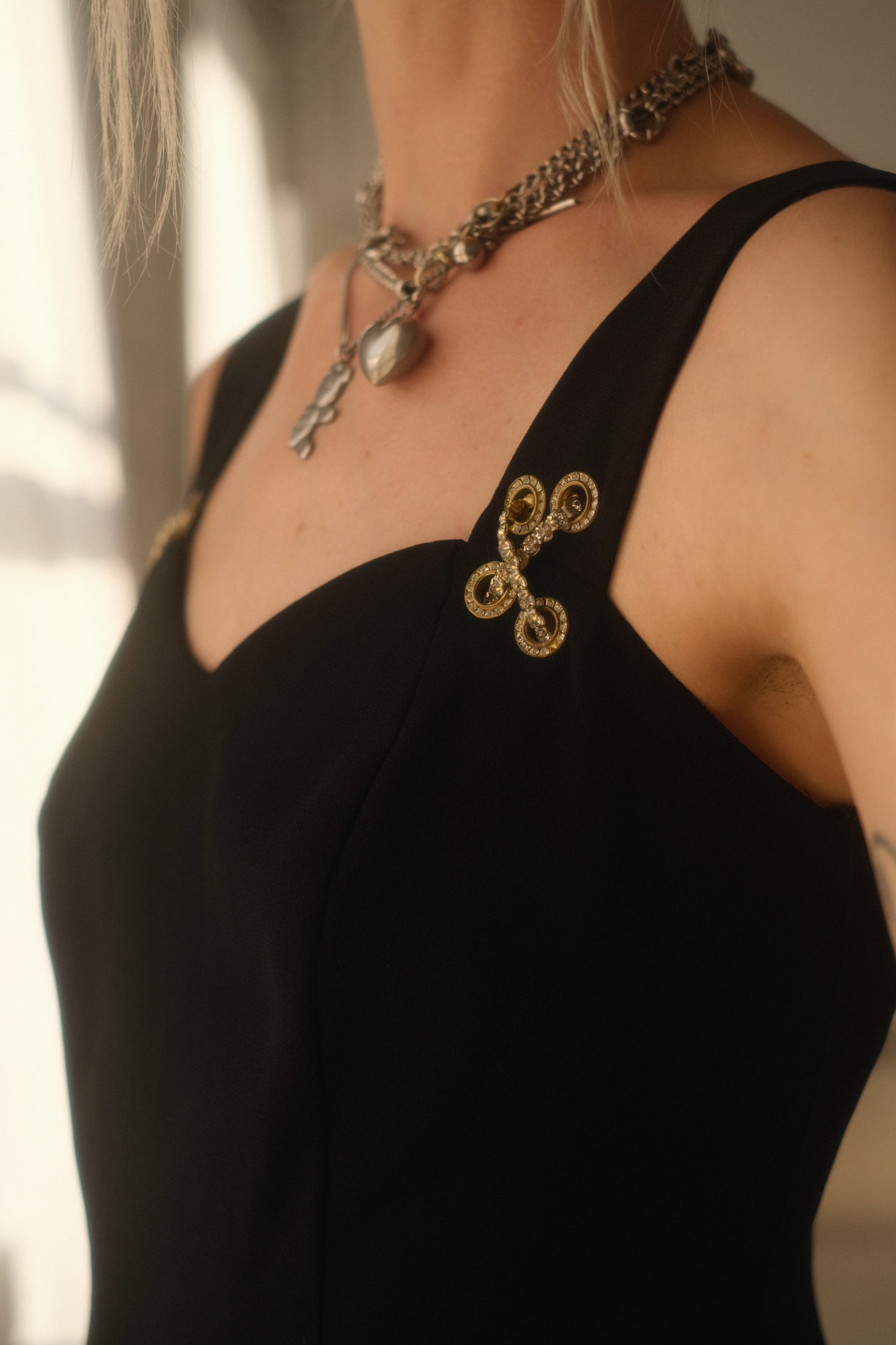 1990s Diamond Cocktail Dress