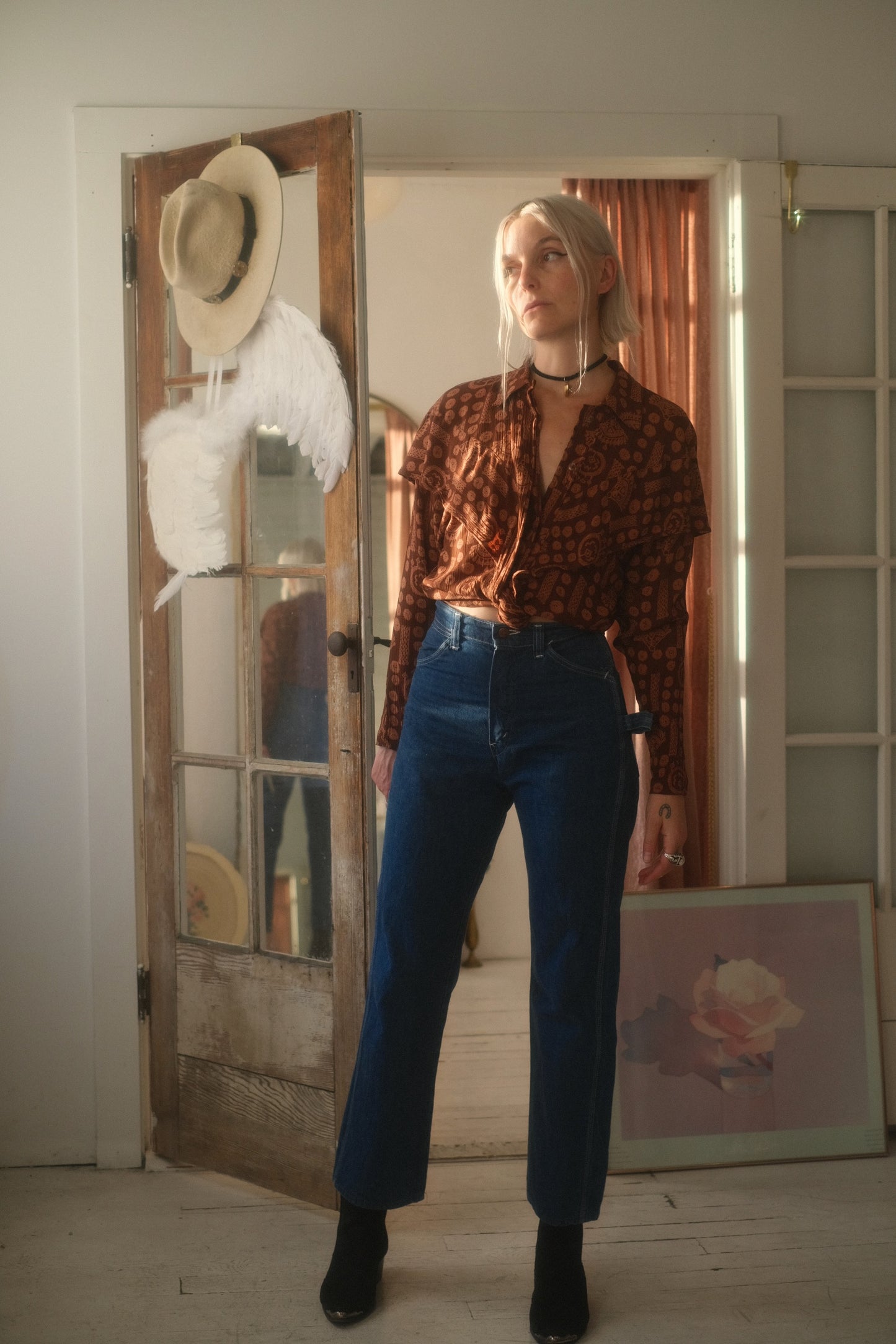 1980s Southwest Blouse
