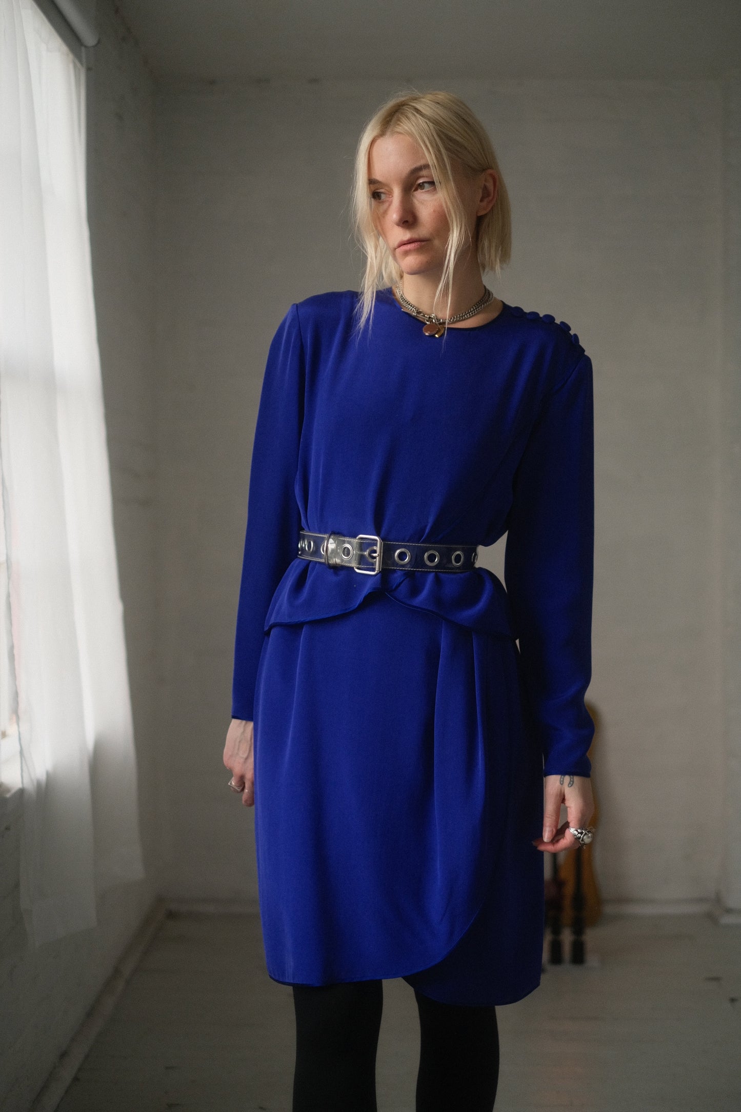 1980s Nordstrom Silk Dress