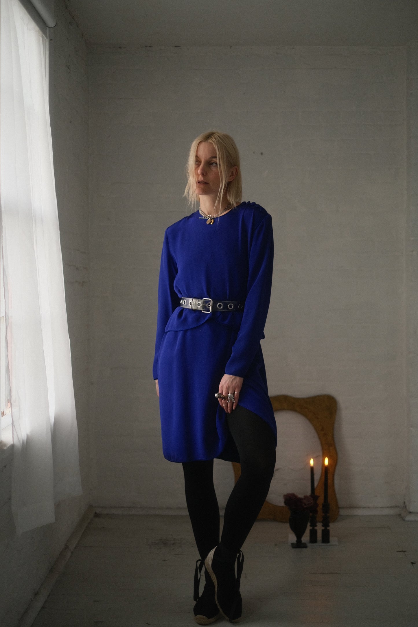 1980s Nordstrom Silk Dress