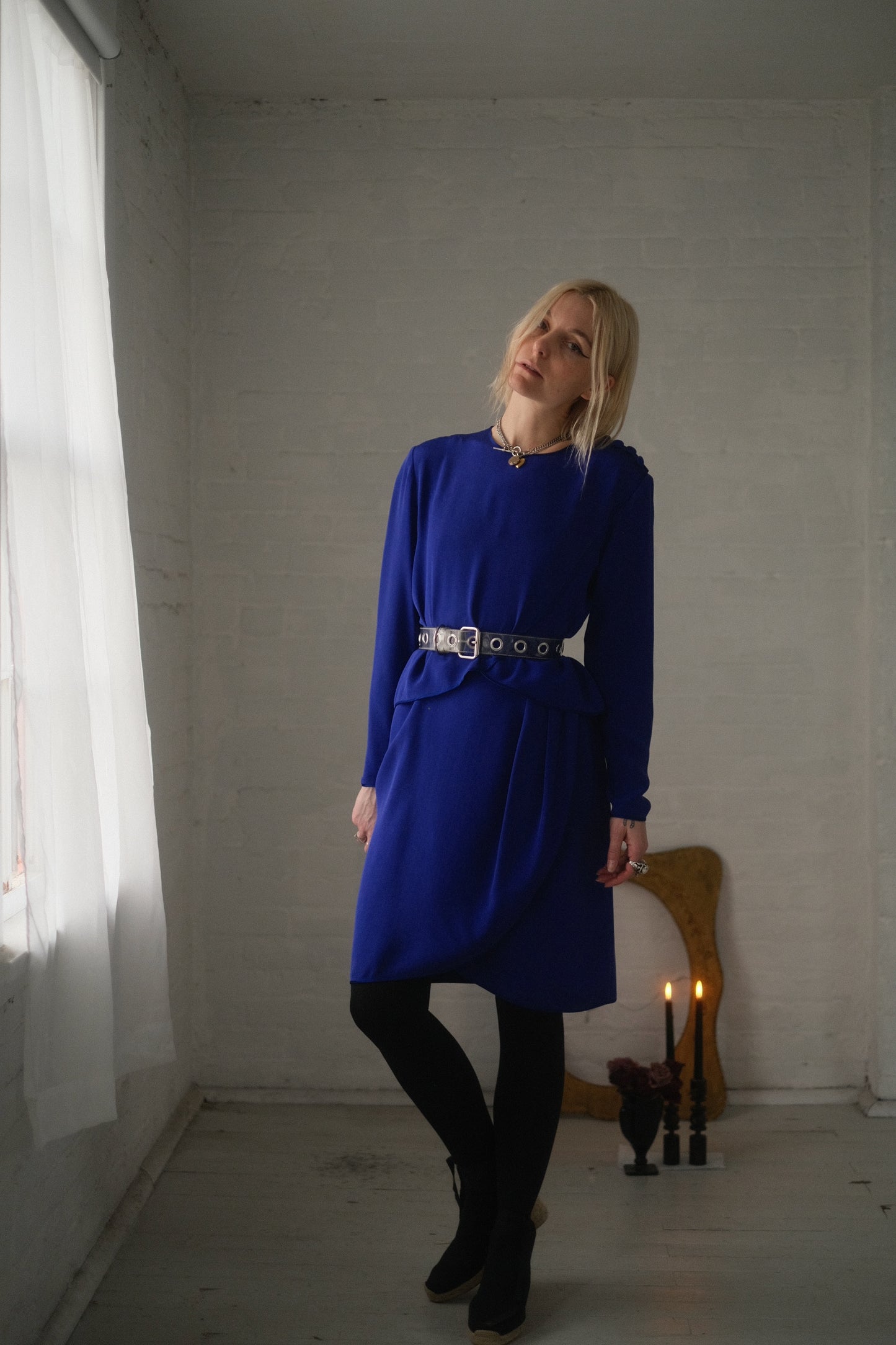 1980s Nordstrom Silk Dress