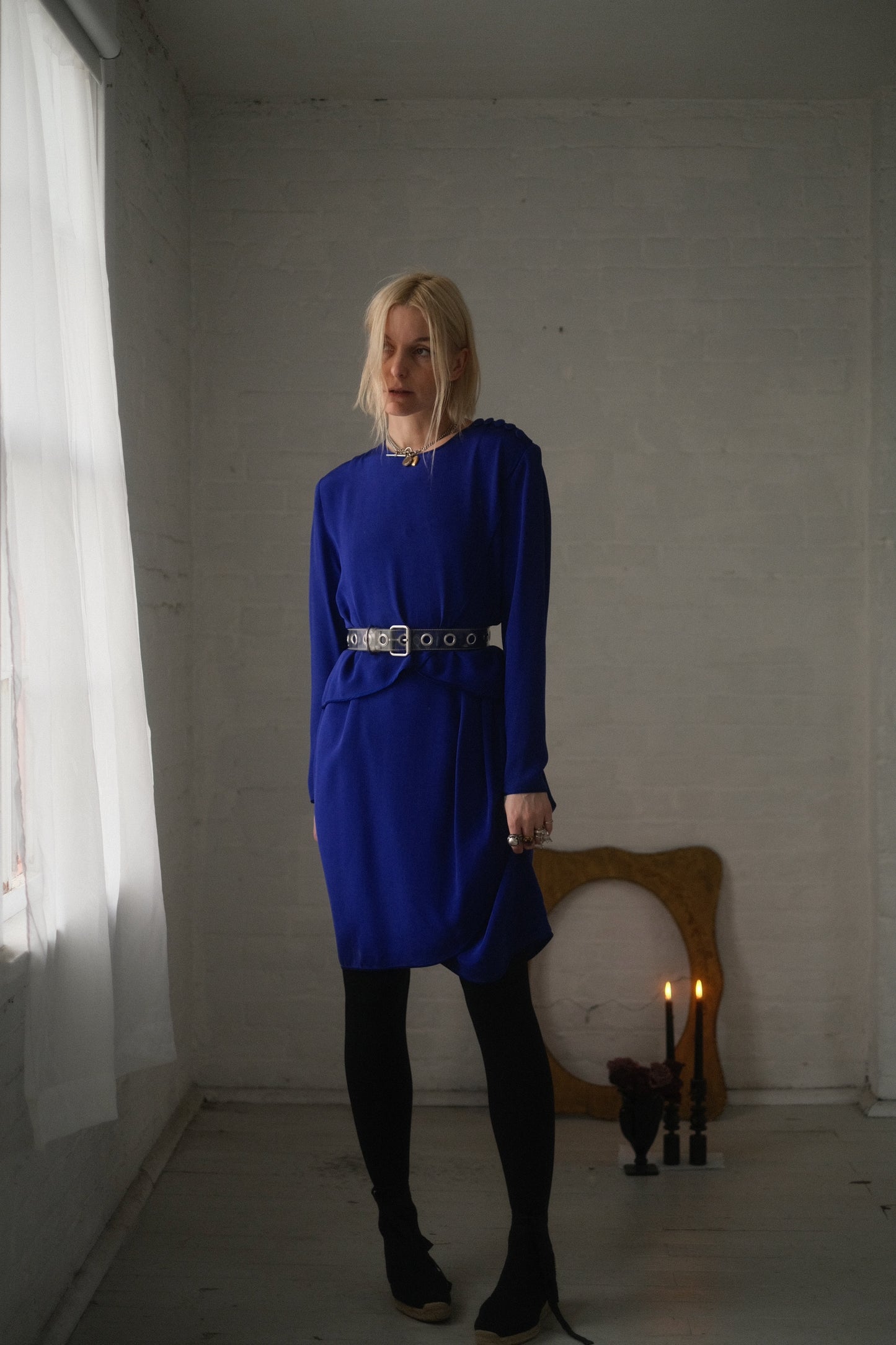 1980s Nordstrom Silk Dress