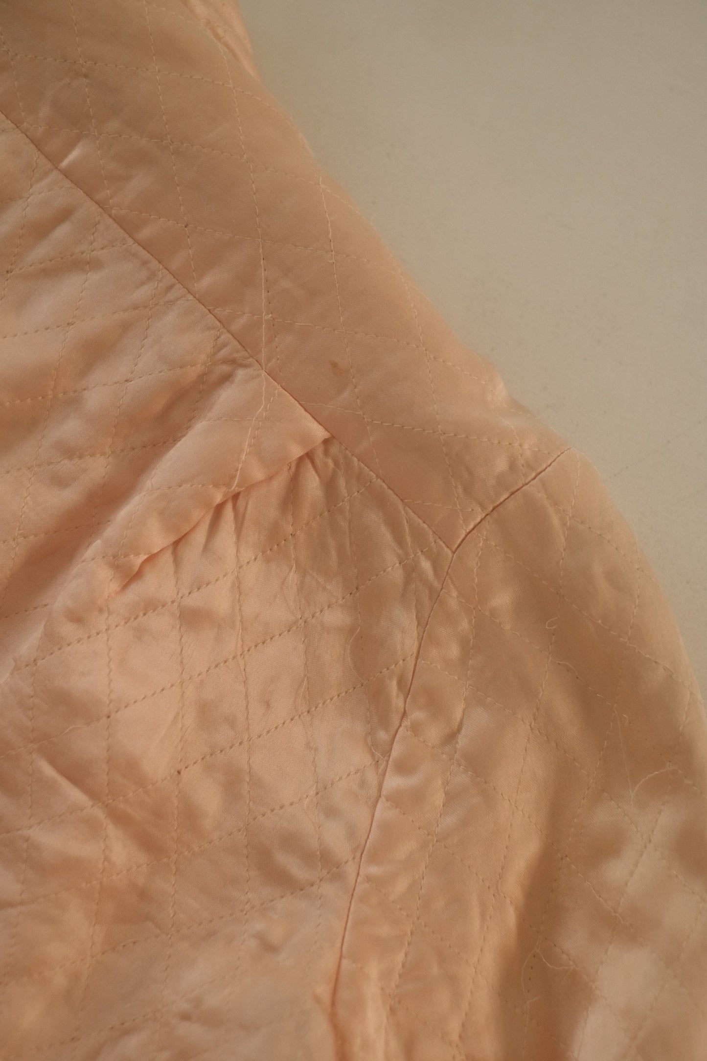 1950s Blush Satin Jacket