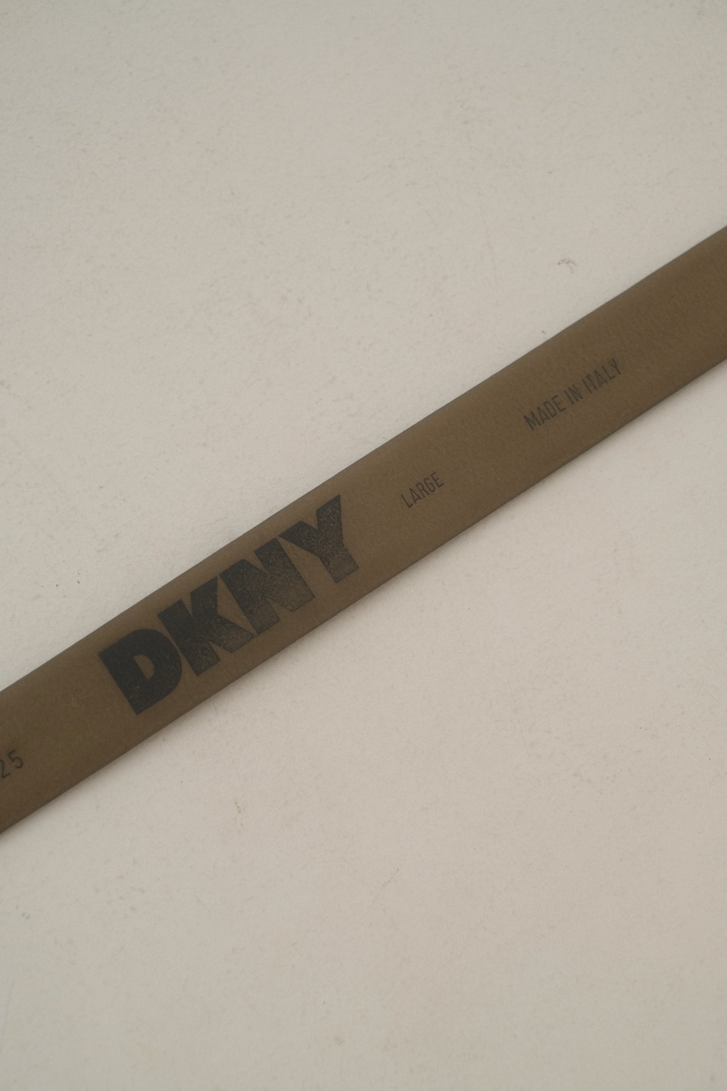 1990s DKNY Chain + Leather Belt