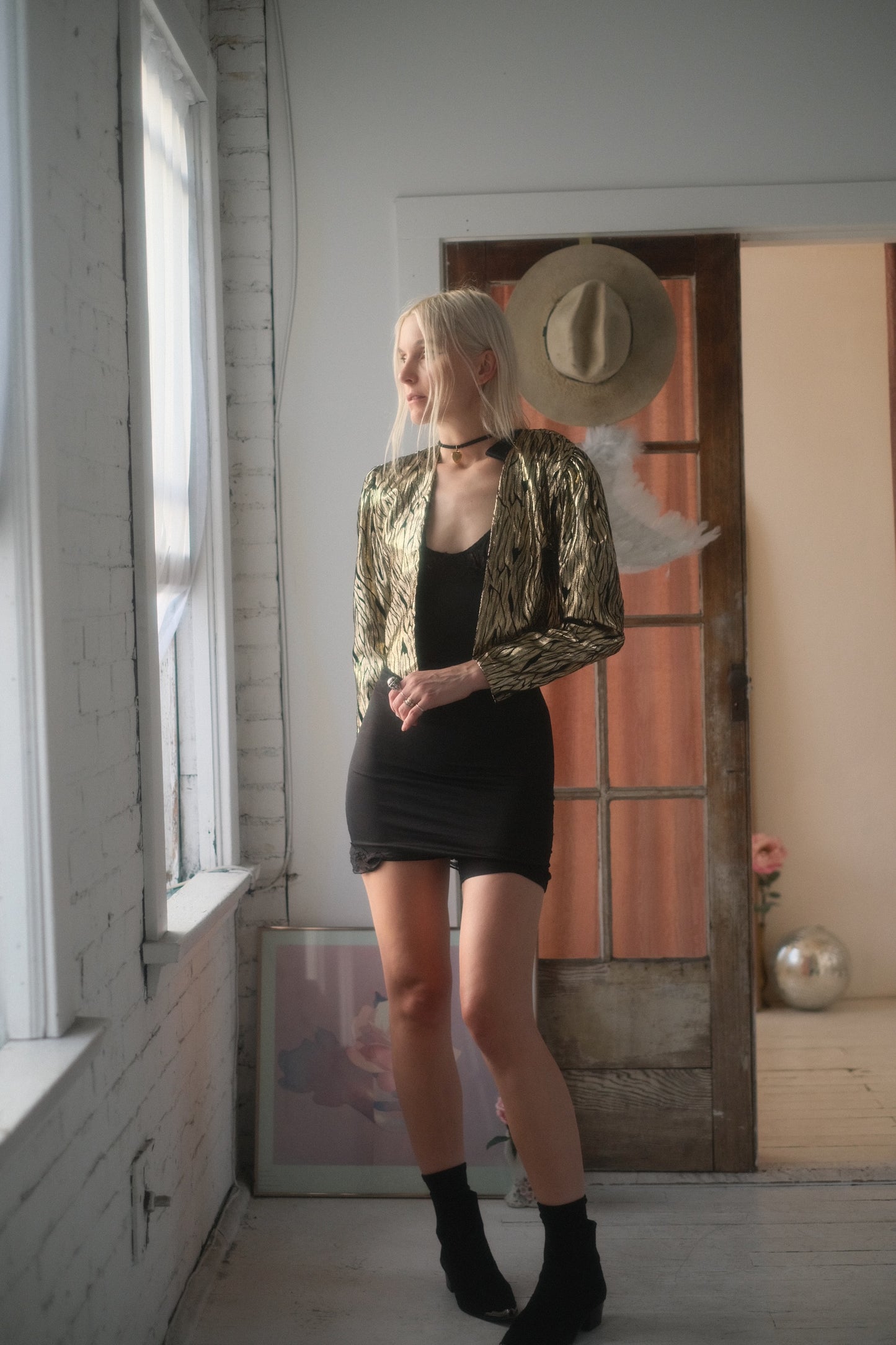 1980s Gold Bolero