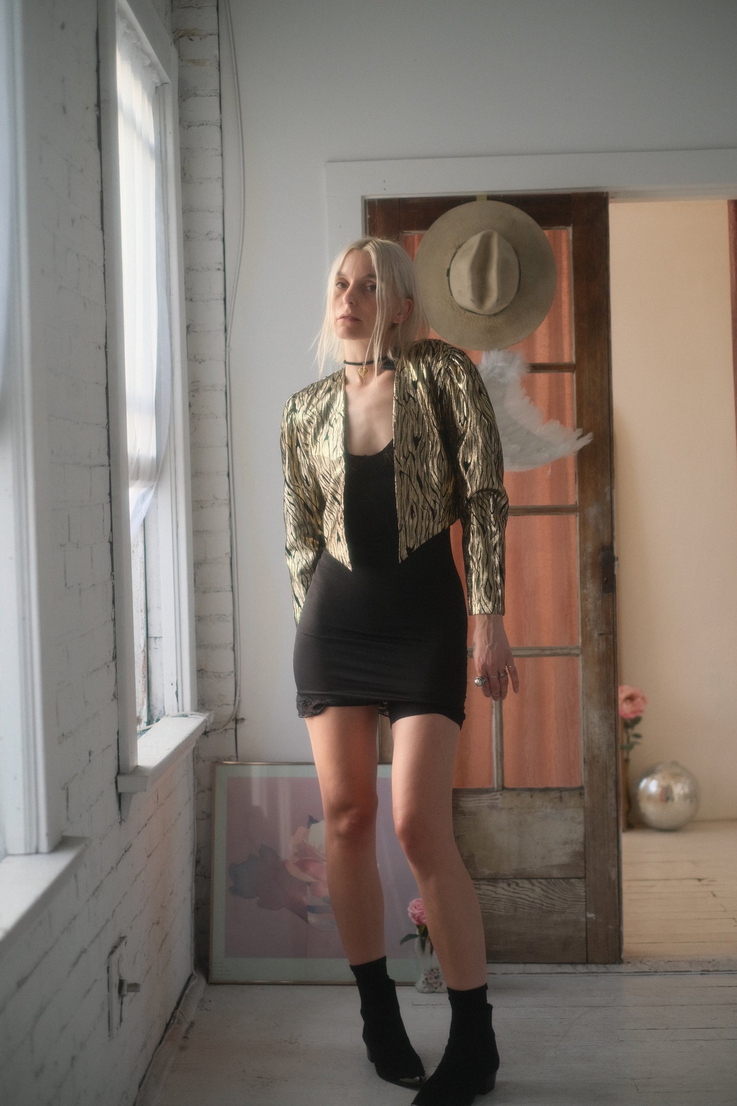 1980s Gold Bolero