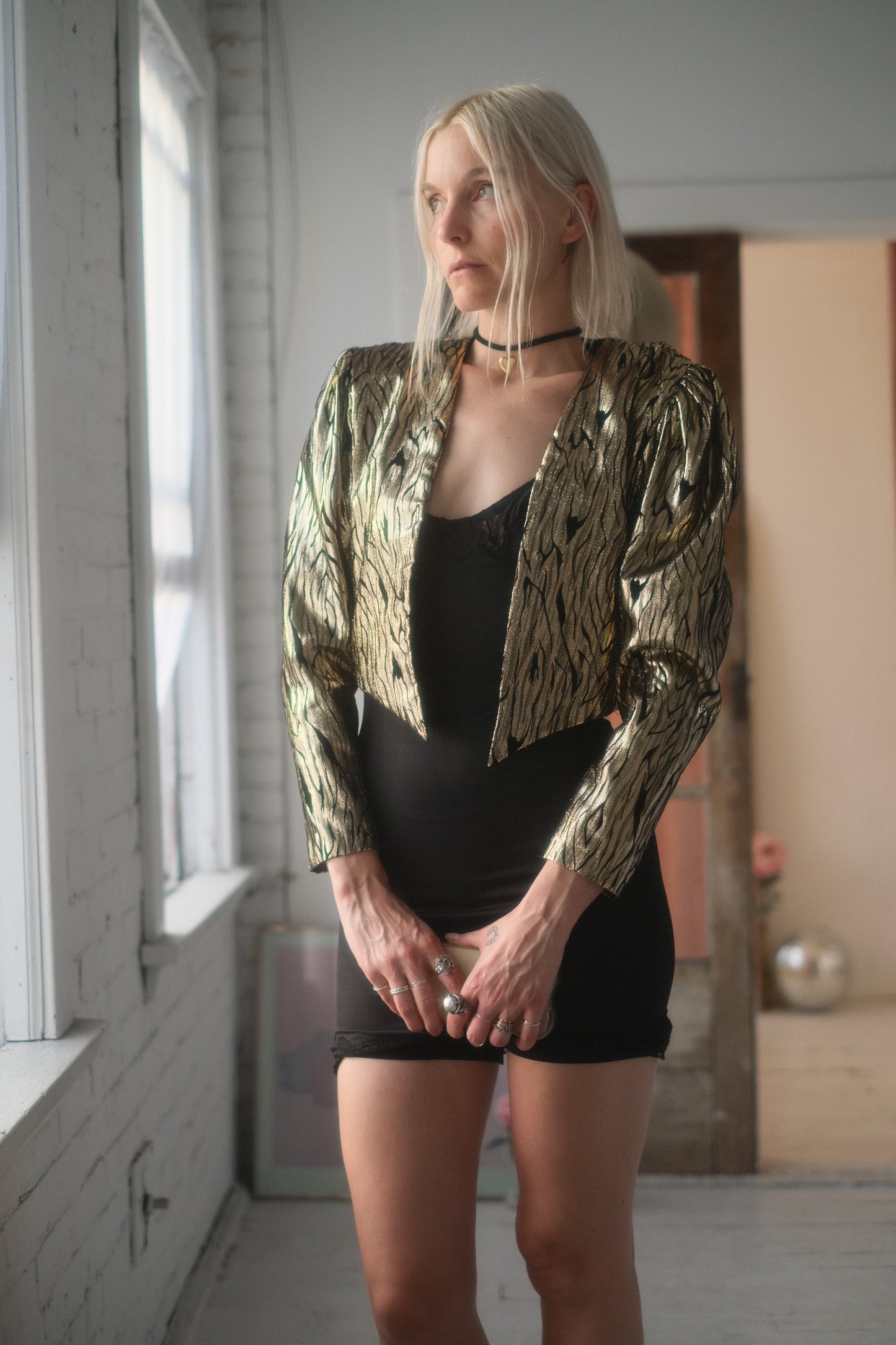 1980s Gold Bolero