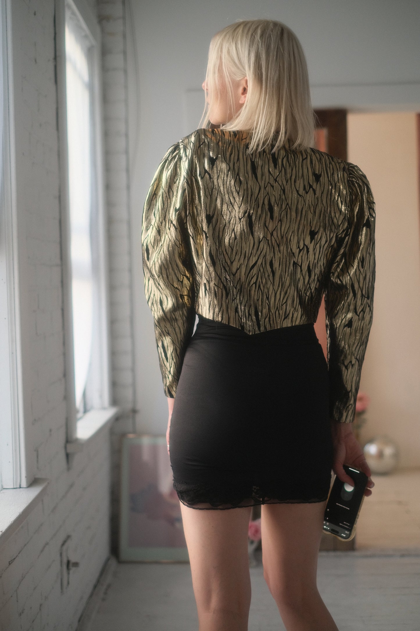 1980s Gold Bolero