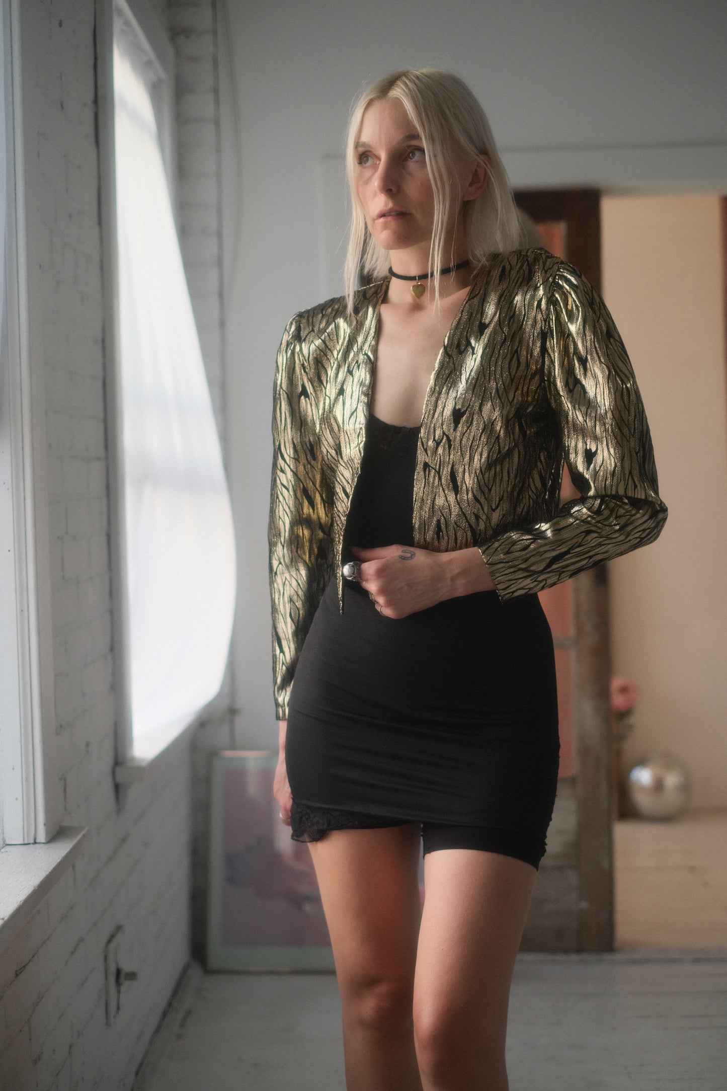 1980s Gold Bolero