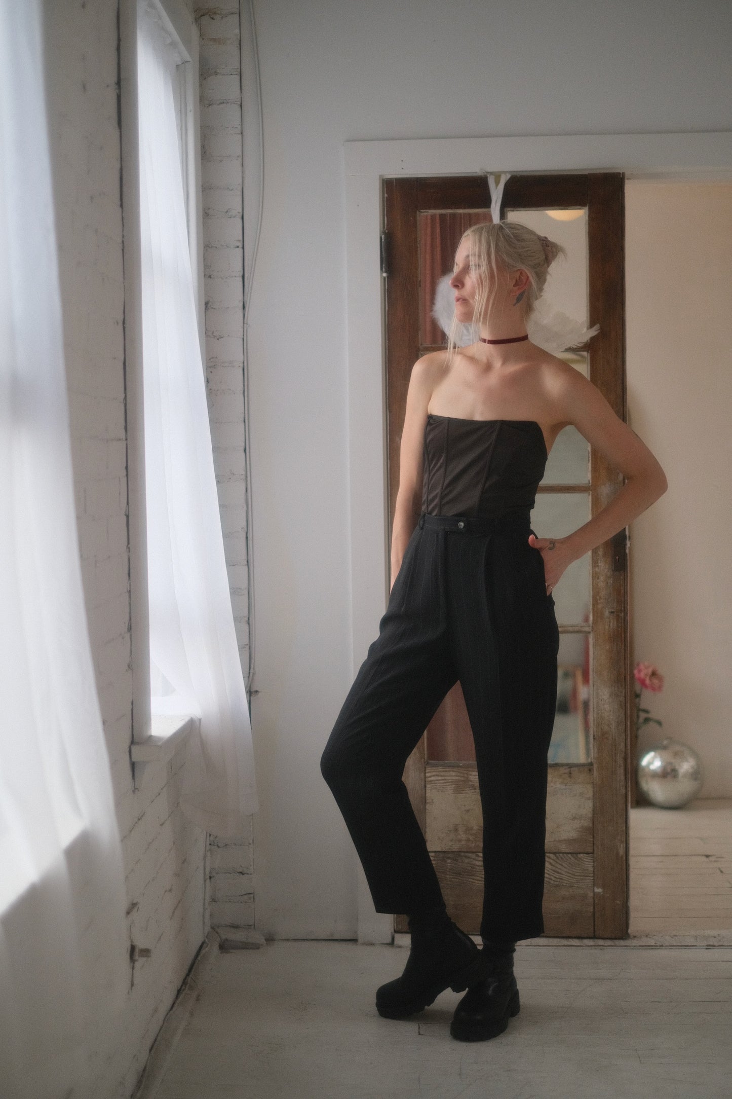 1990s Pinstripe Trouser