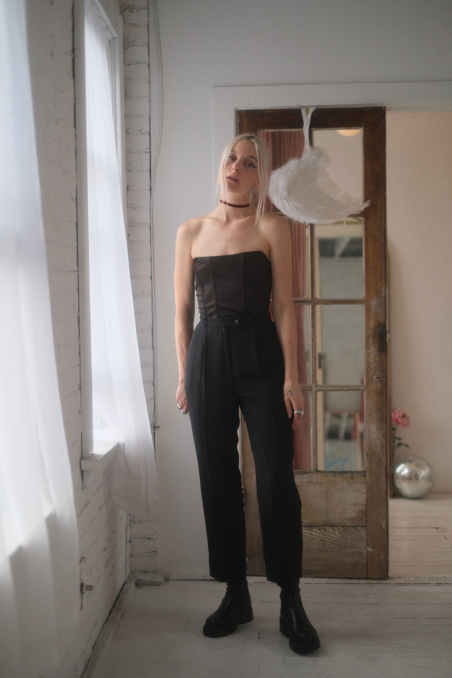 1990s Pinstripe Trouser