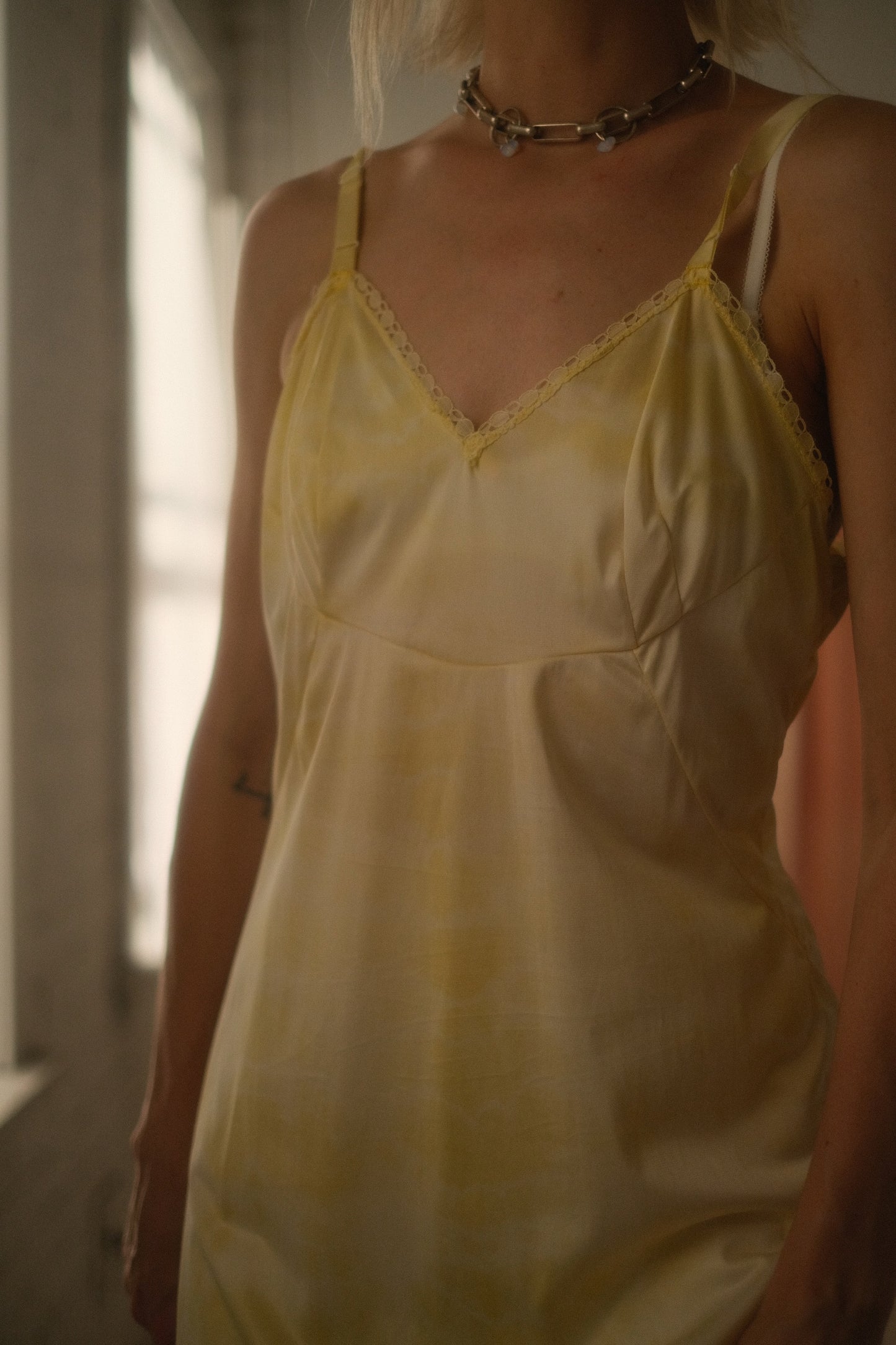 1970s Sunshine Slip Gown