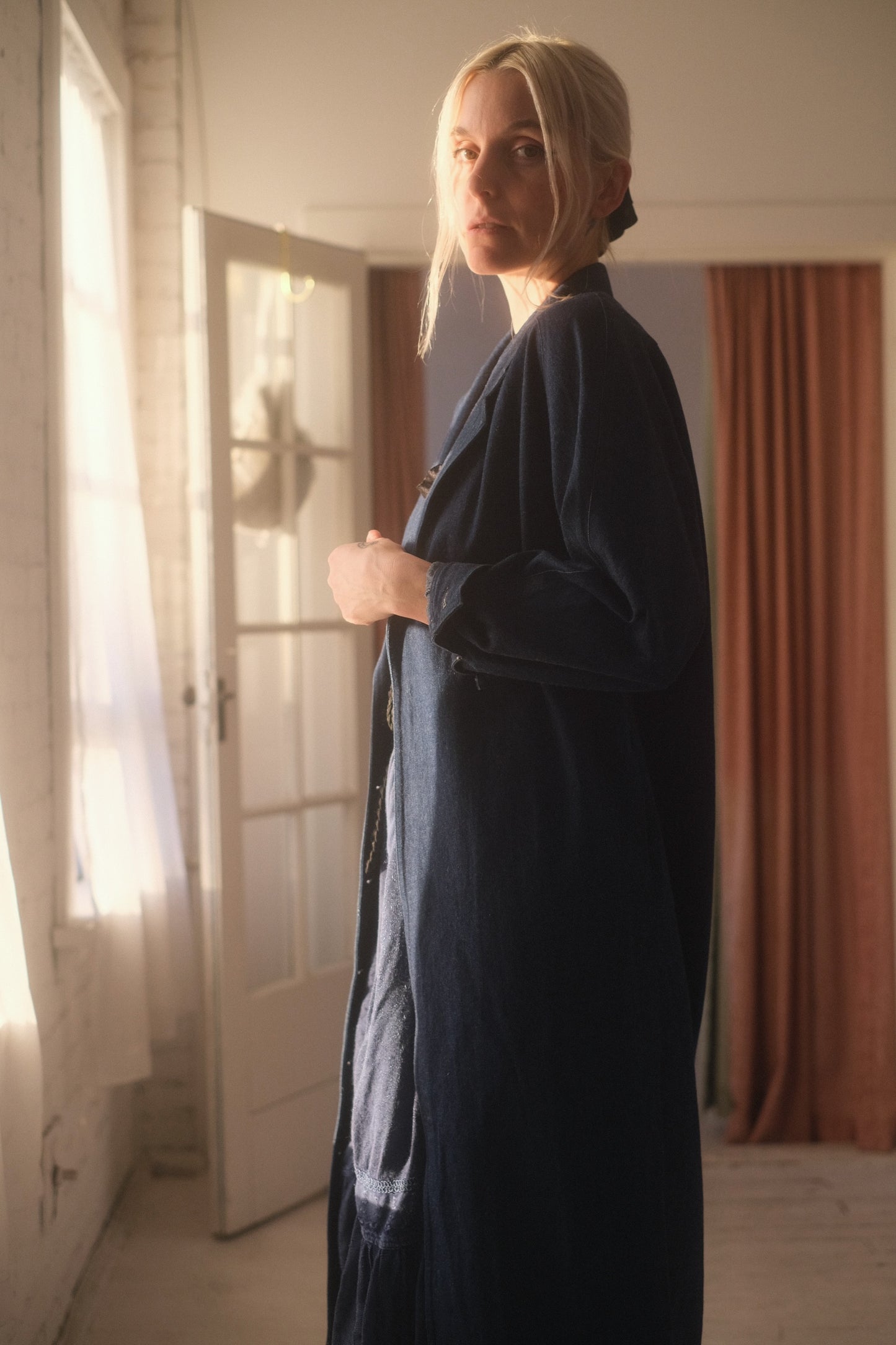 1980s Ports Denim Trench