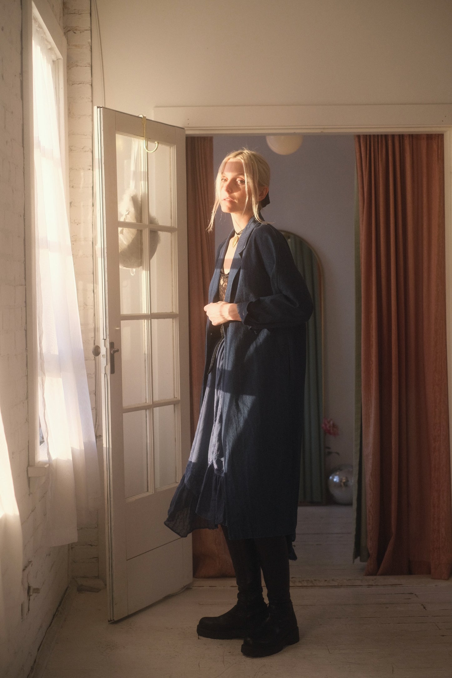 1980s Ports Denim Trench