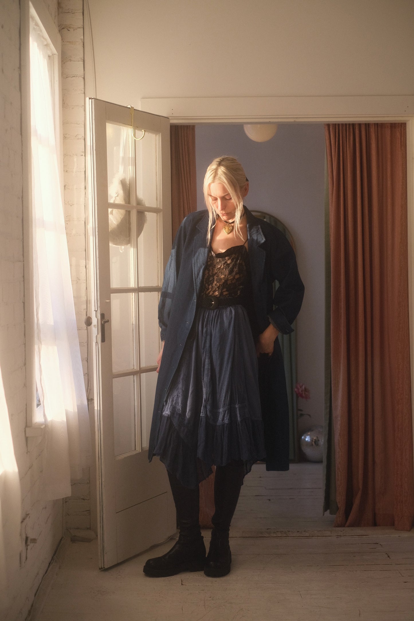 1980s Ports Denim Trench