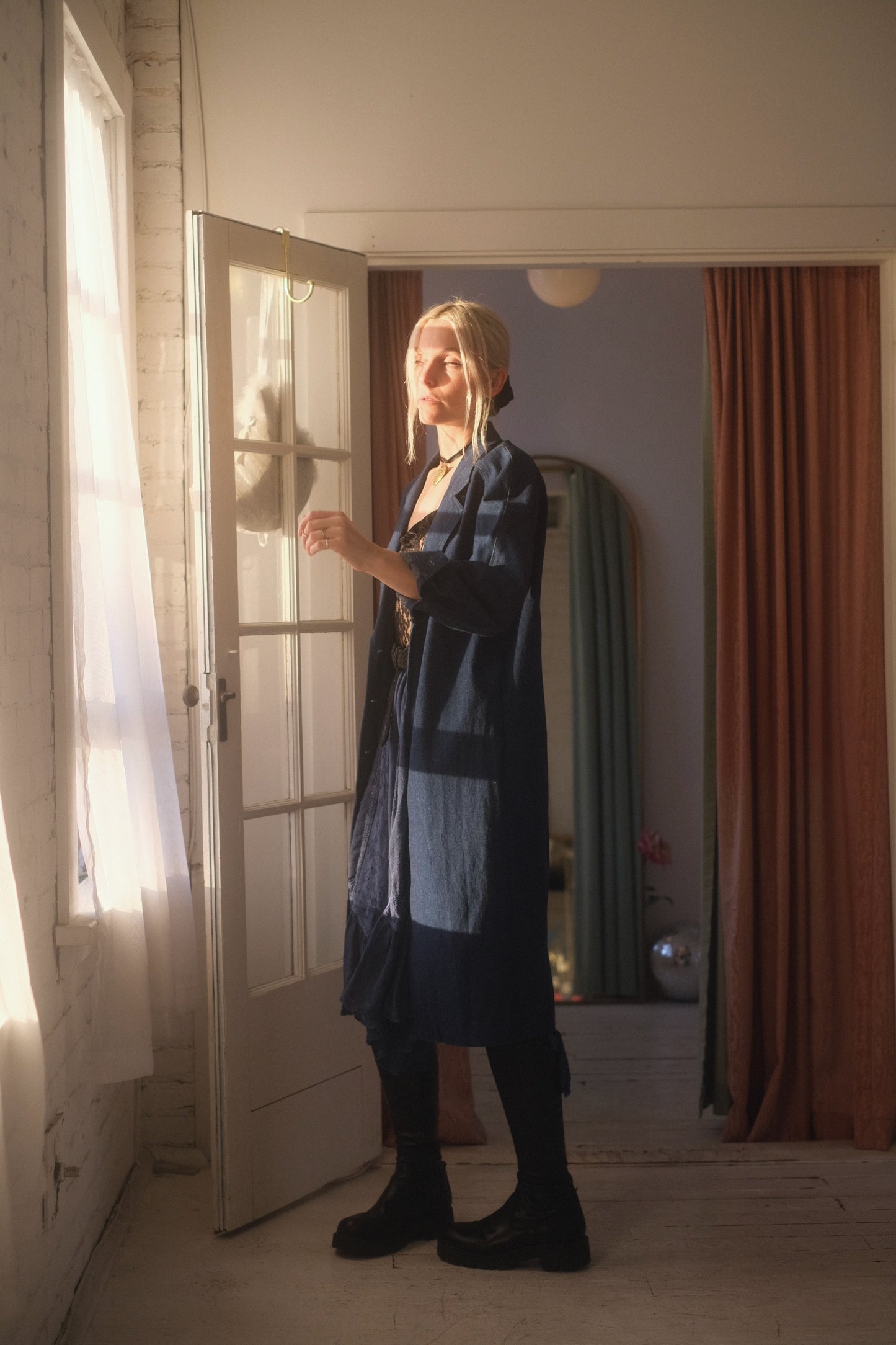 1980s Ports Denim Trench