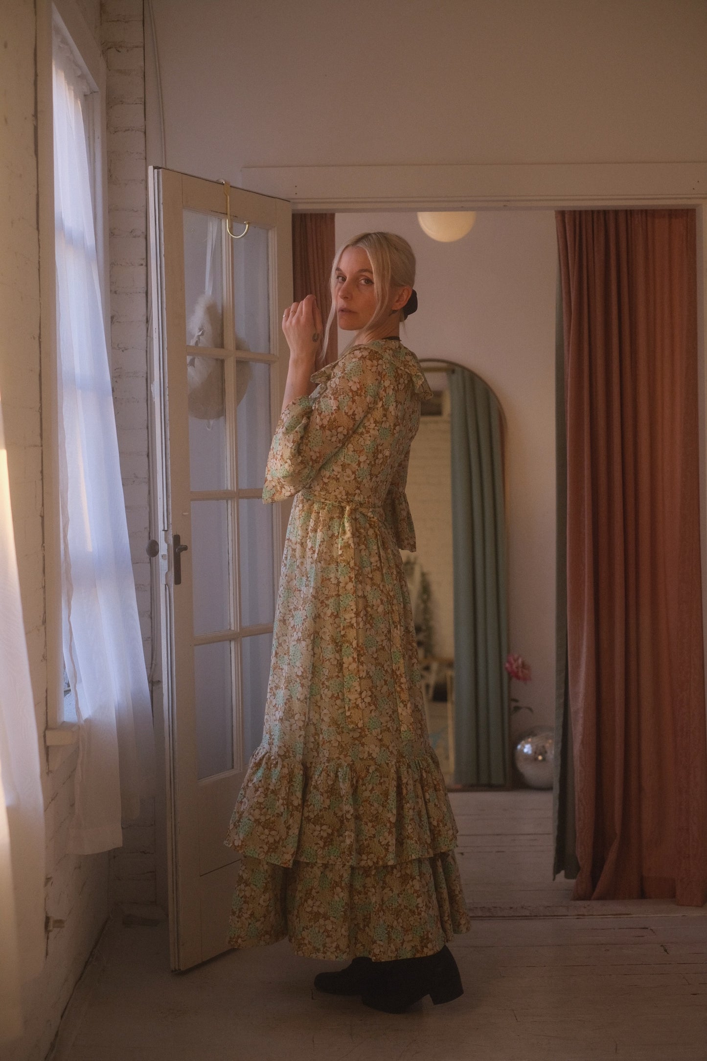 1970s Wildflower Gown