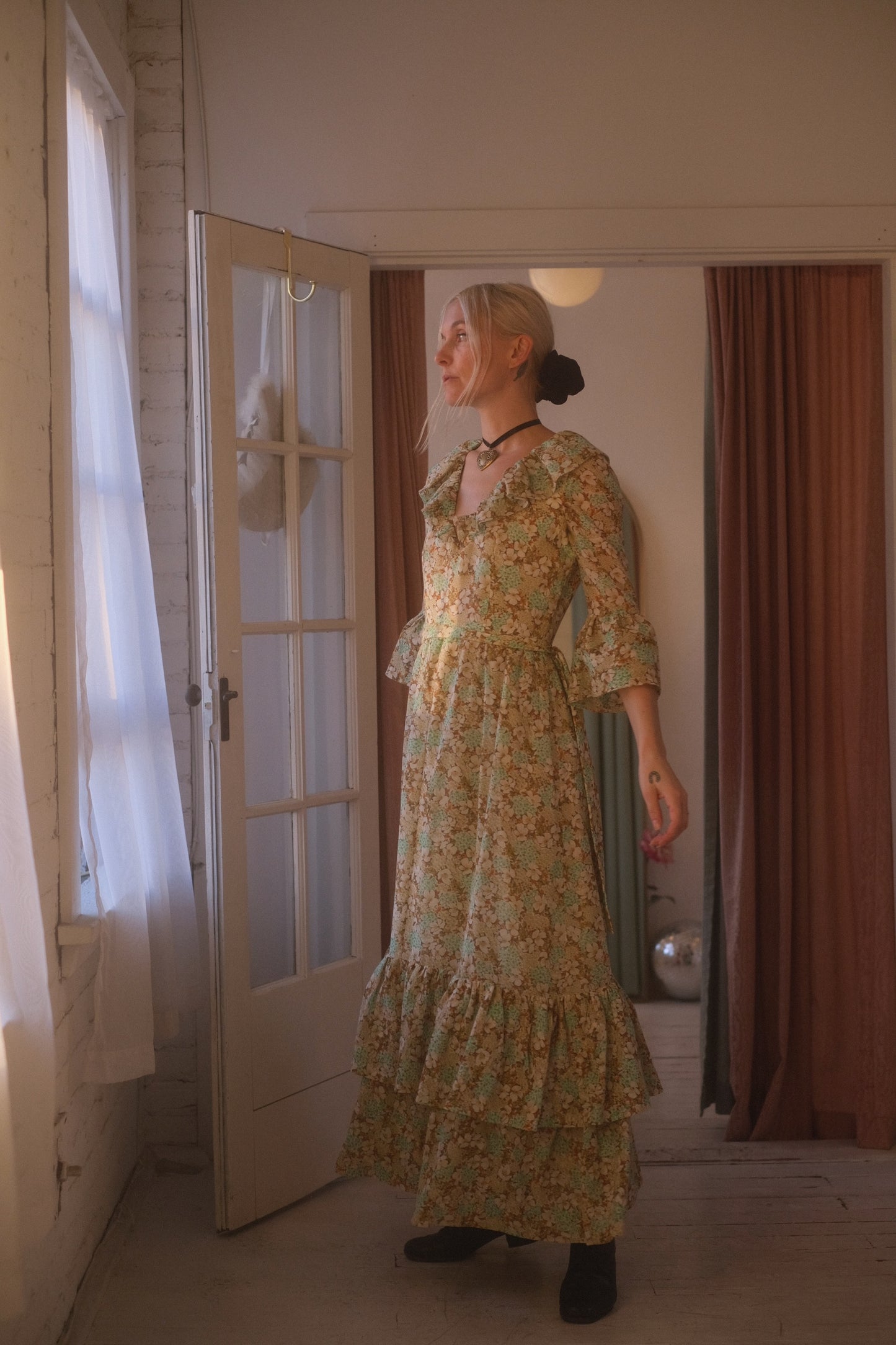 1970s Wildflower Gown