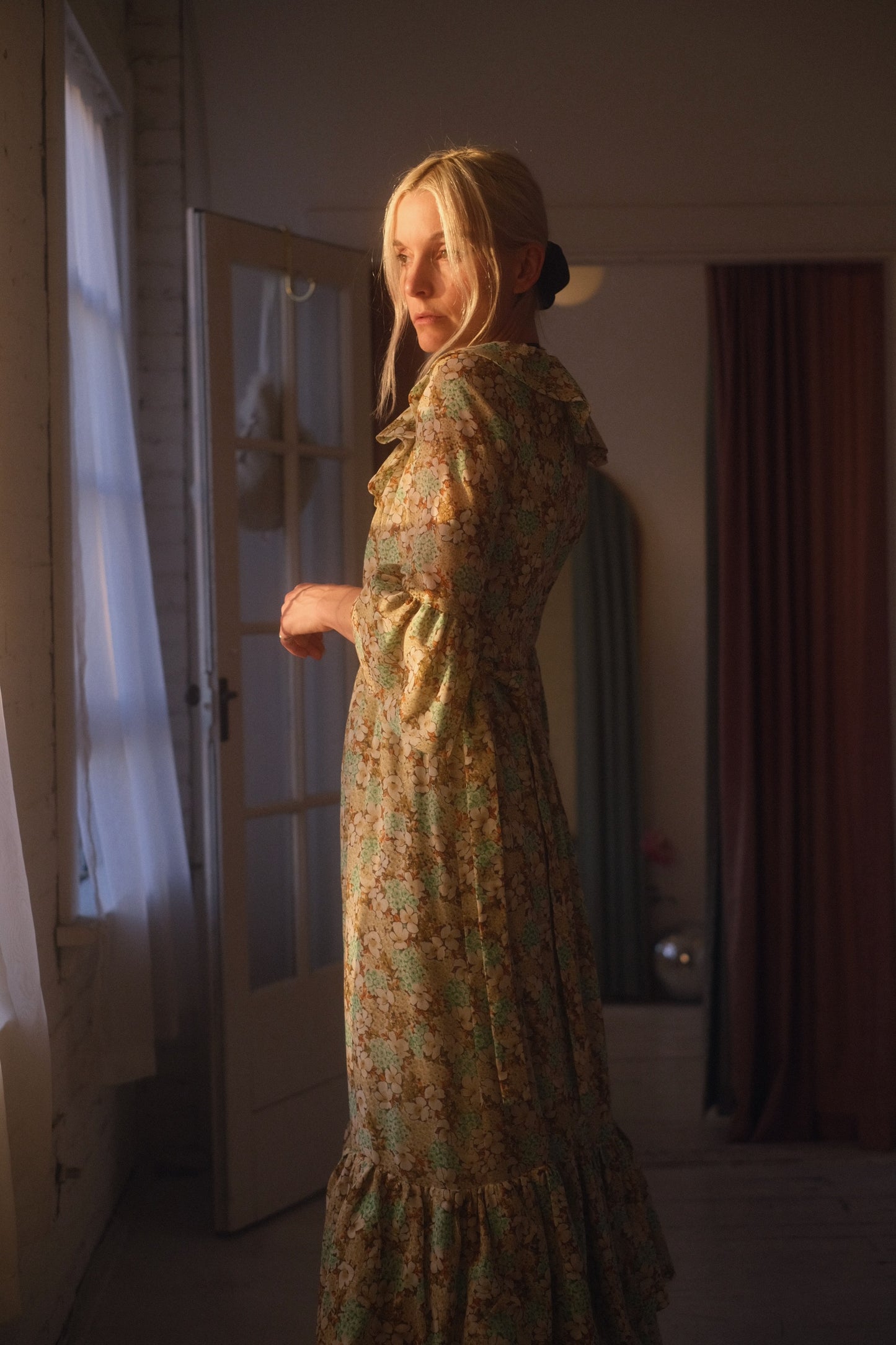 1970s Wildflower Gown