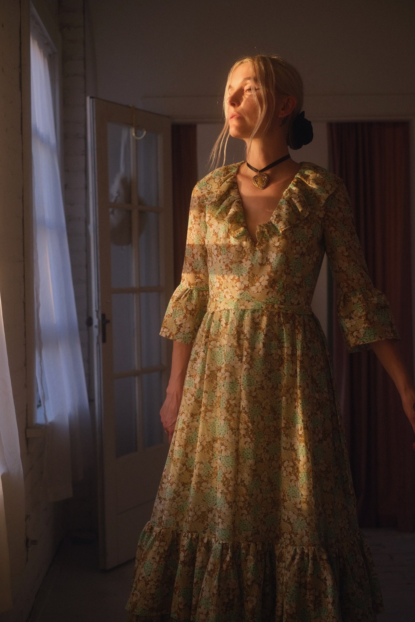 1970s Wildflower Gown