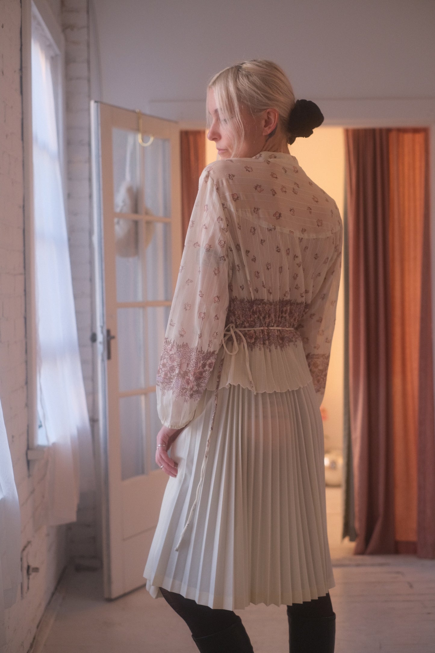 1970s Butterly Dress