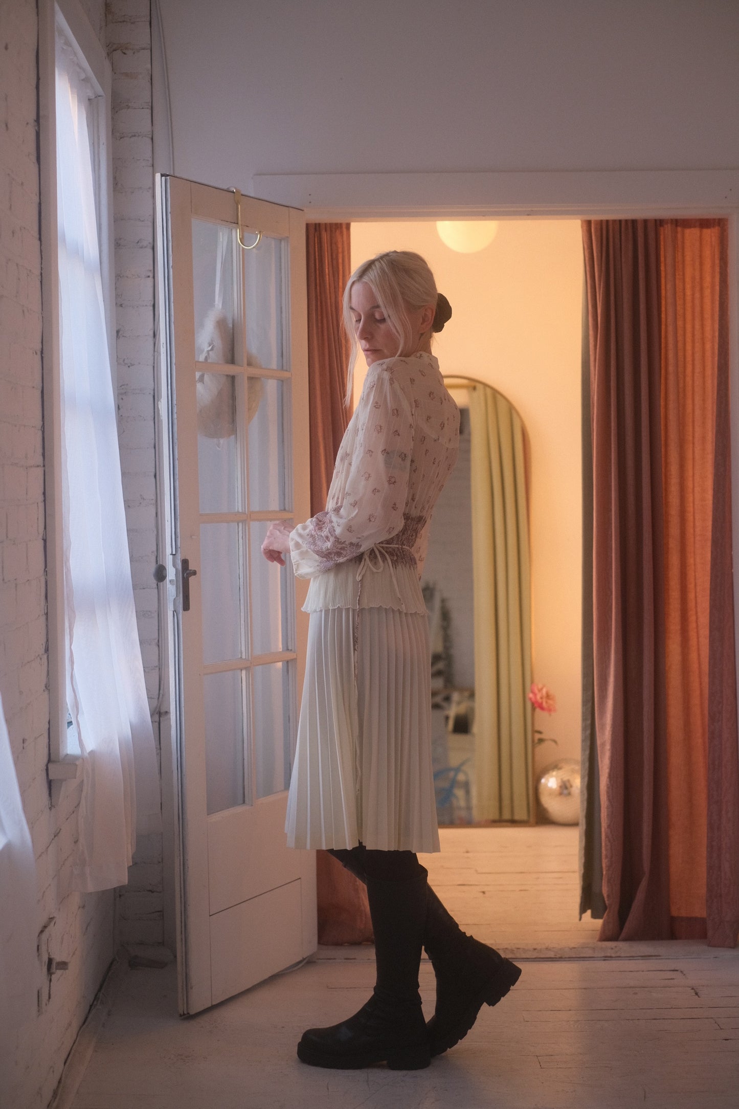 1970s Butterly Dress