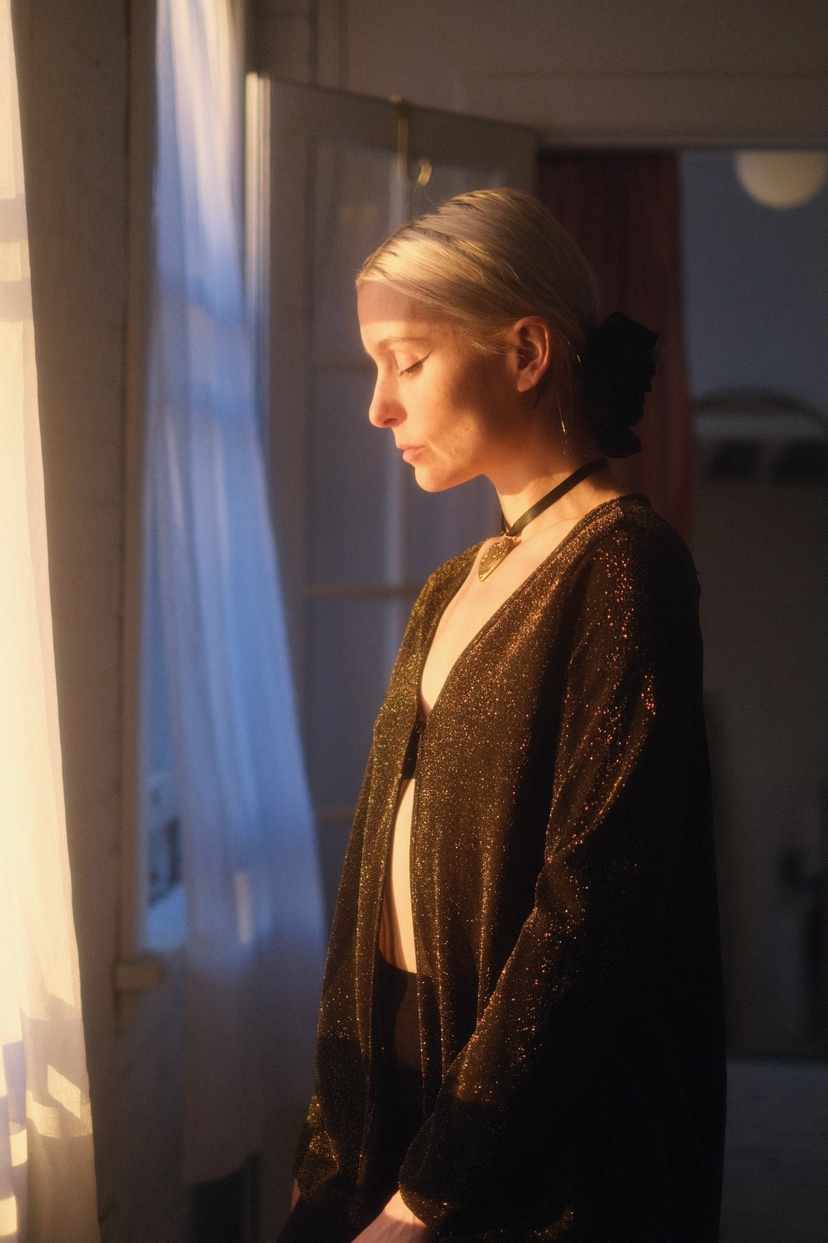 1990s Glitter Cardi