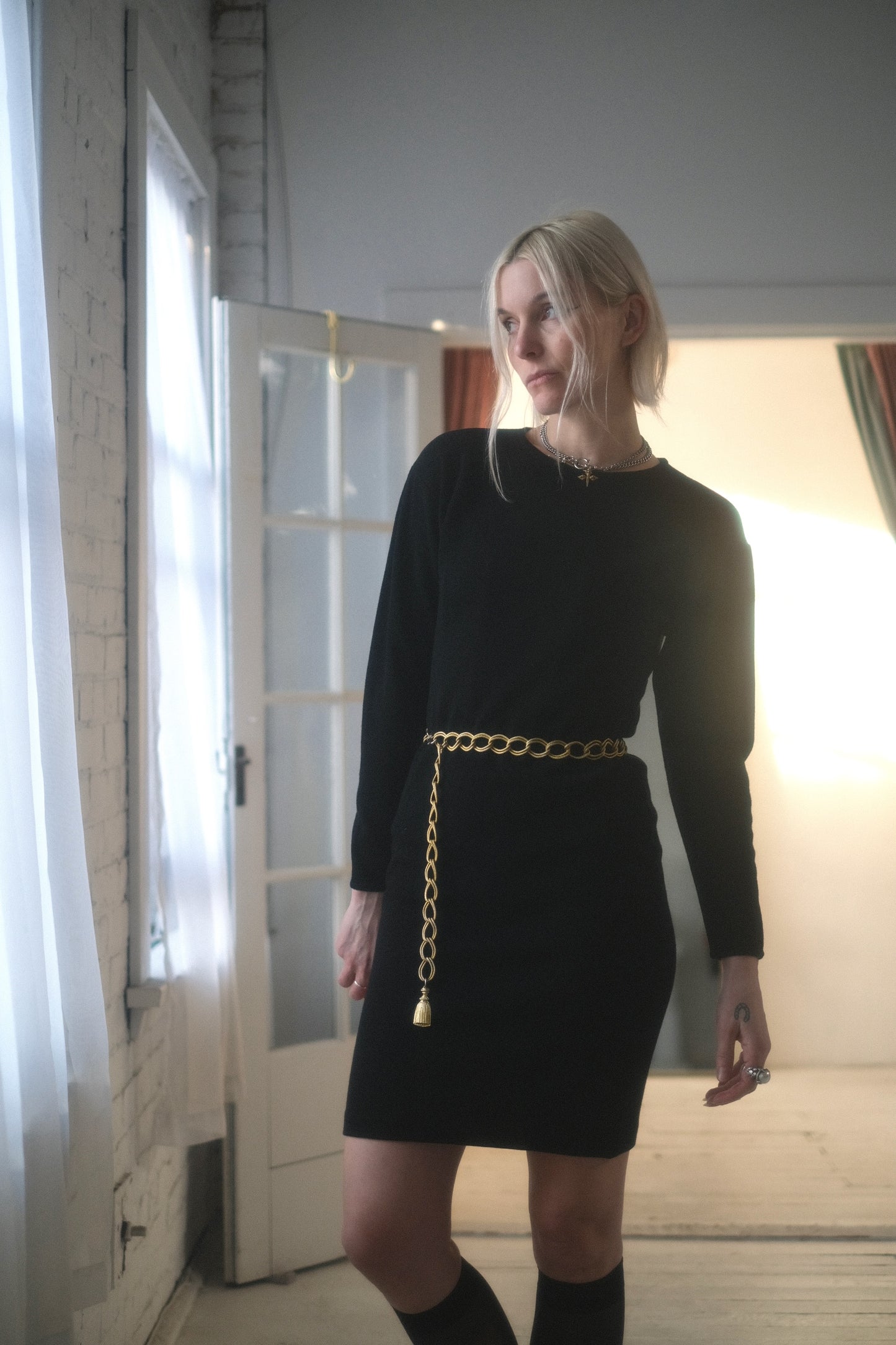 1980s Ann Taylor Knit Mini