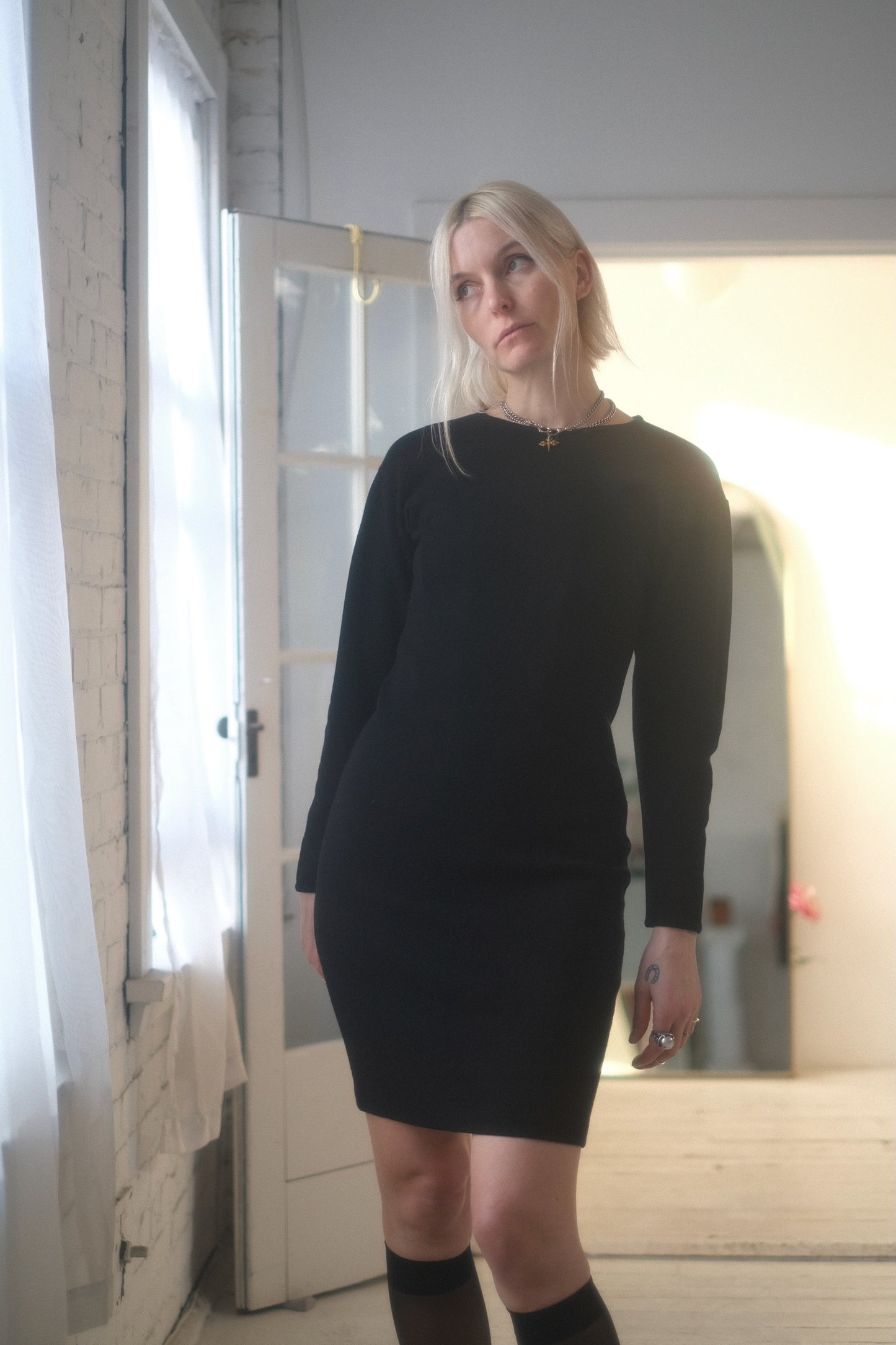 1980s Ann Taylor Knit Mini