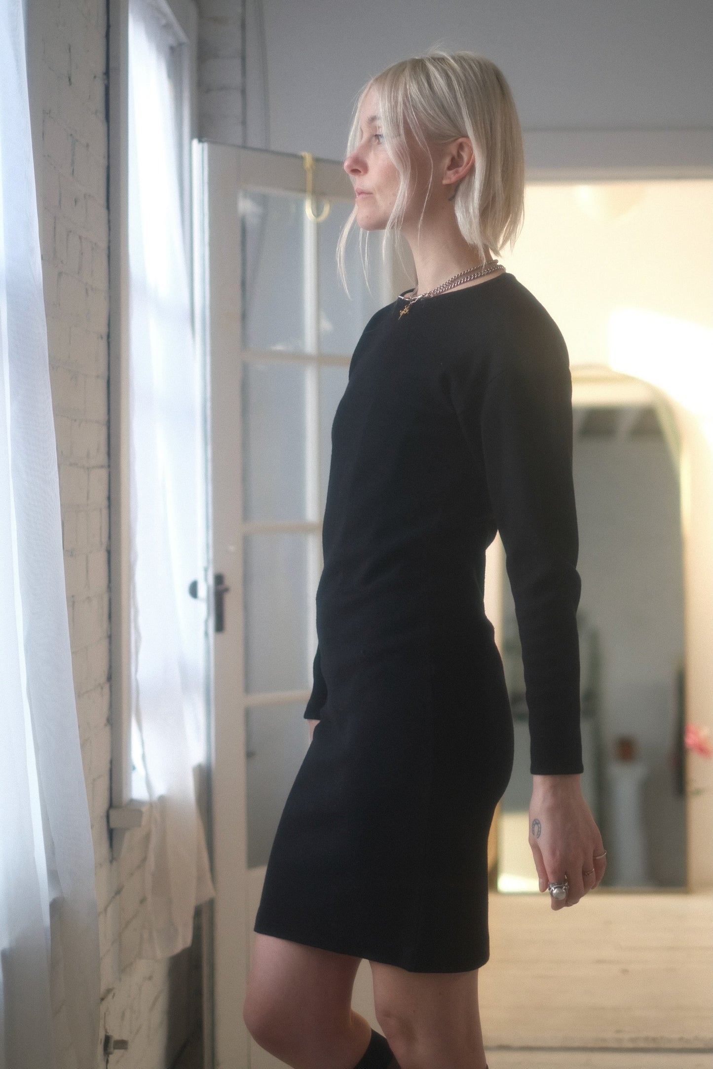 1980s Ann Taylor Knit Mini