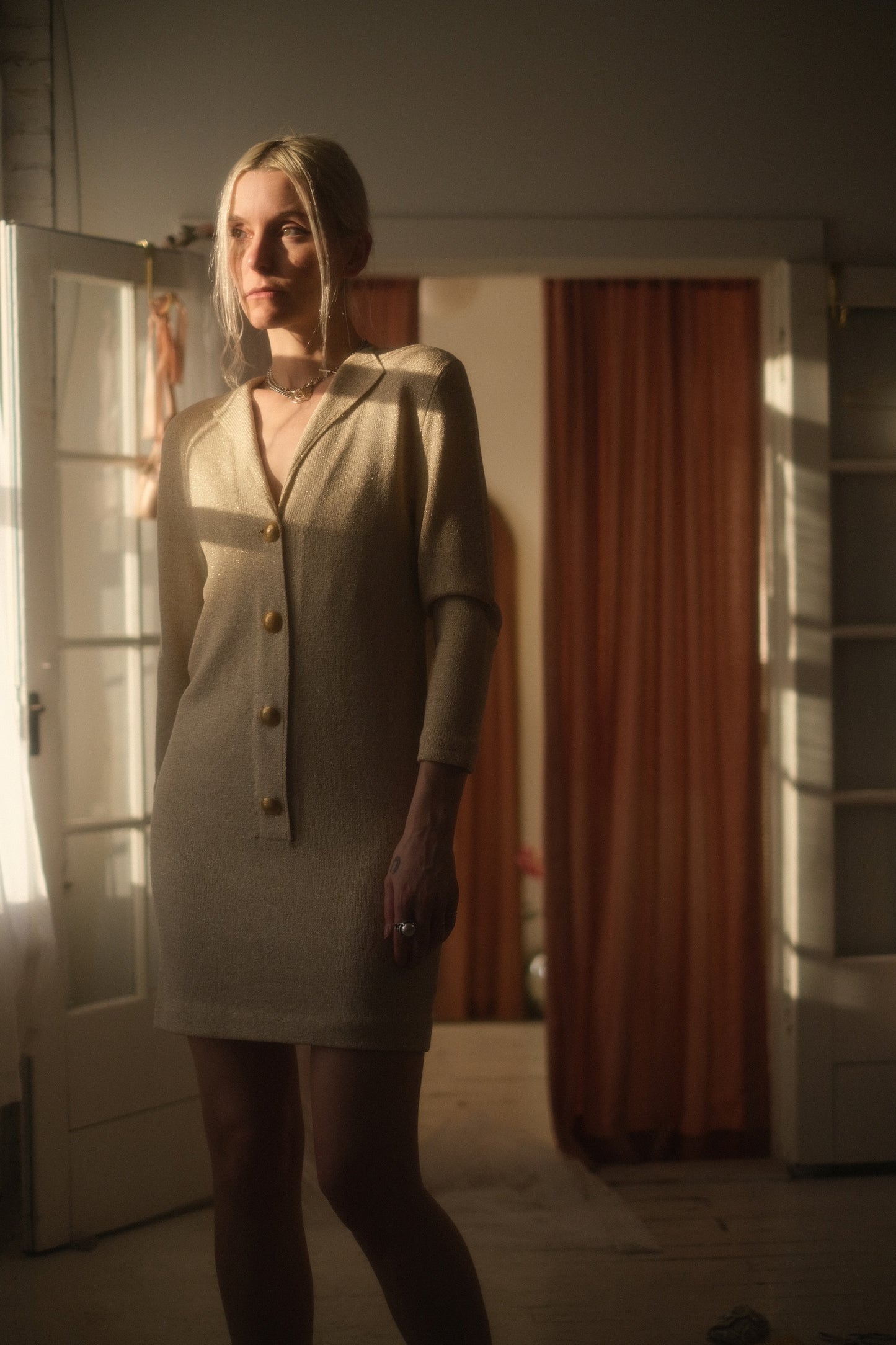 1980s Luxe Knit Dress