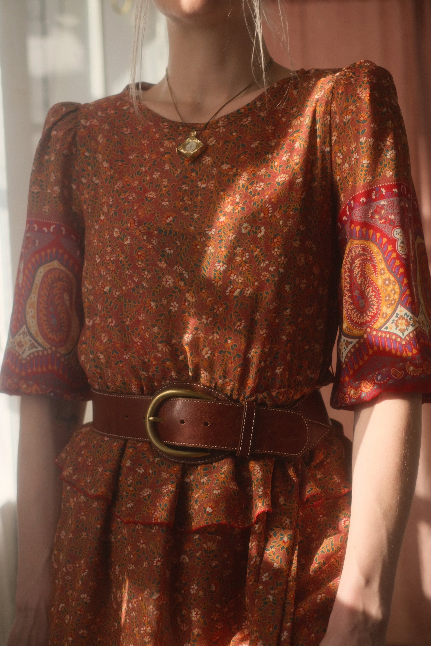 1970s Paisley Sienna Dress