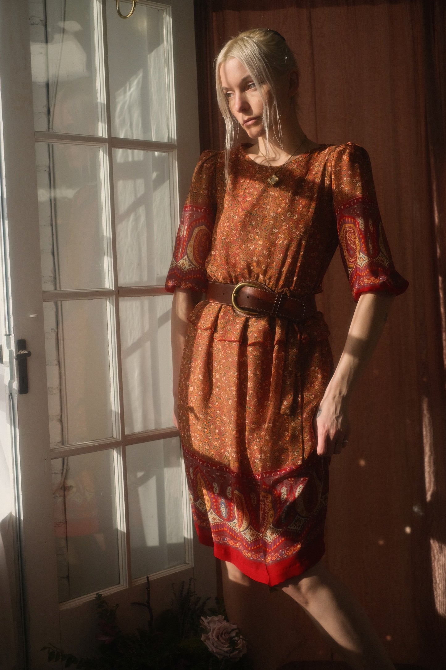 1970s Paisley Sienna Dress