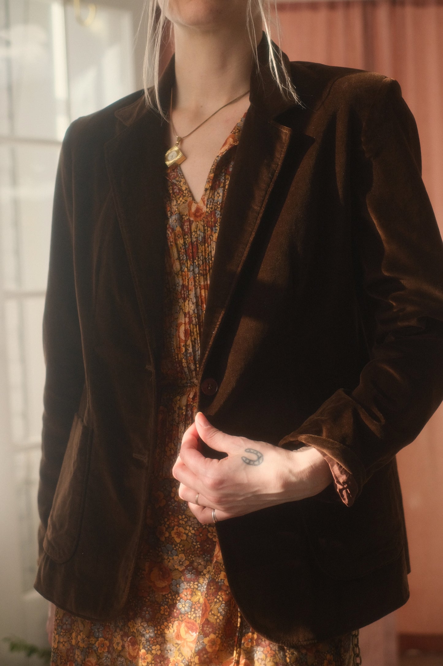 1970s Velvet Suit Jacket