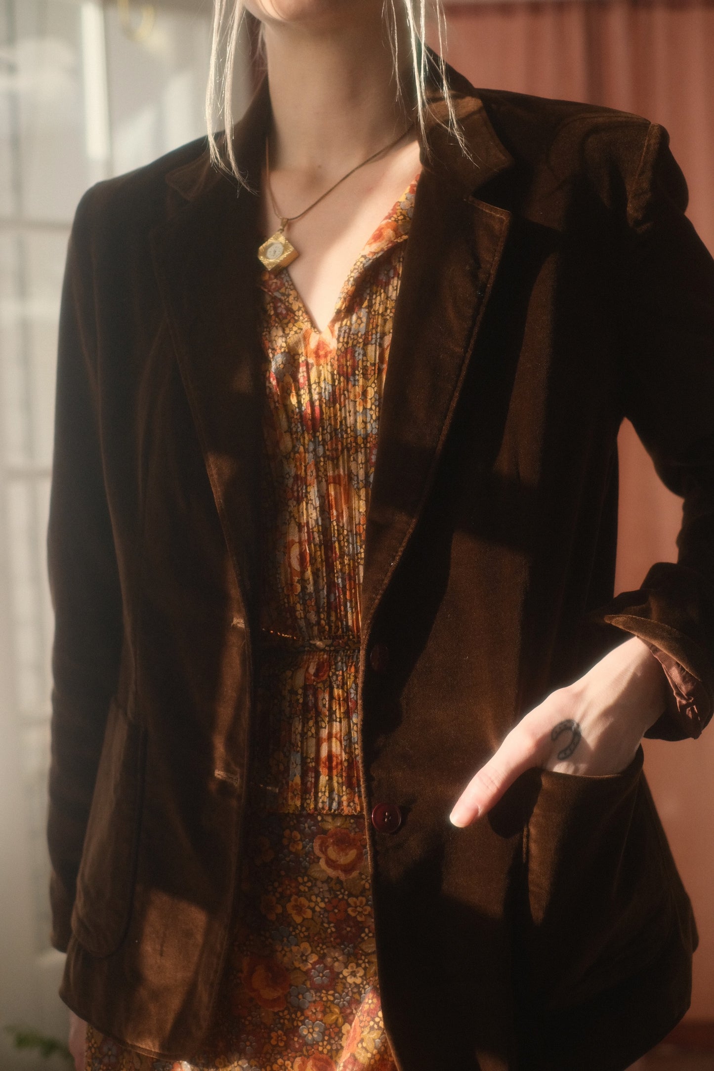 1970s Velvet Suit Jacket