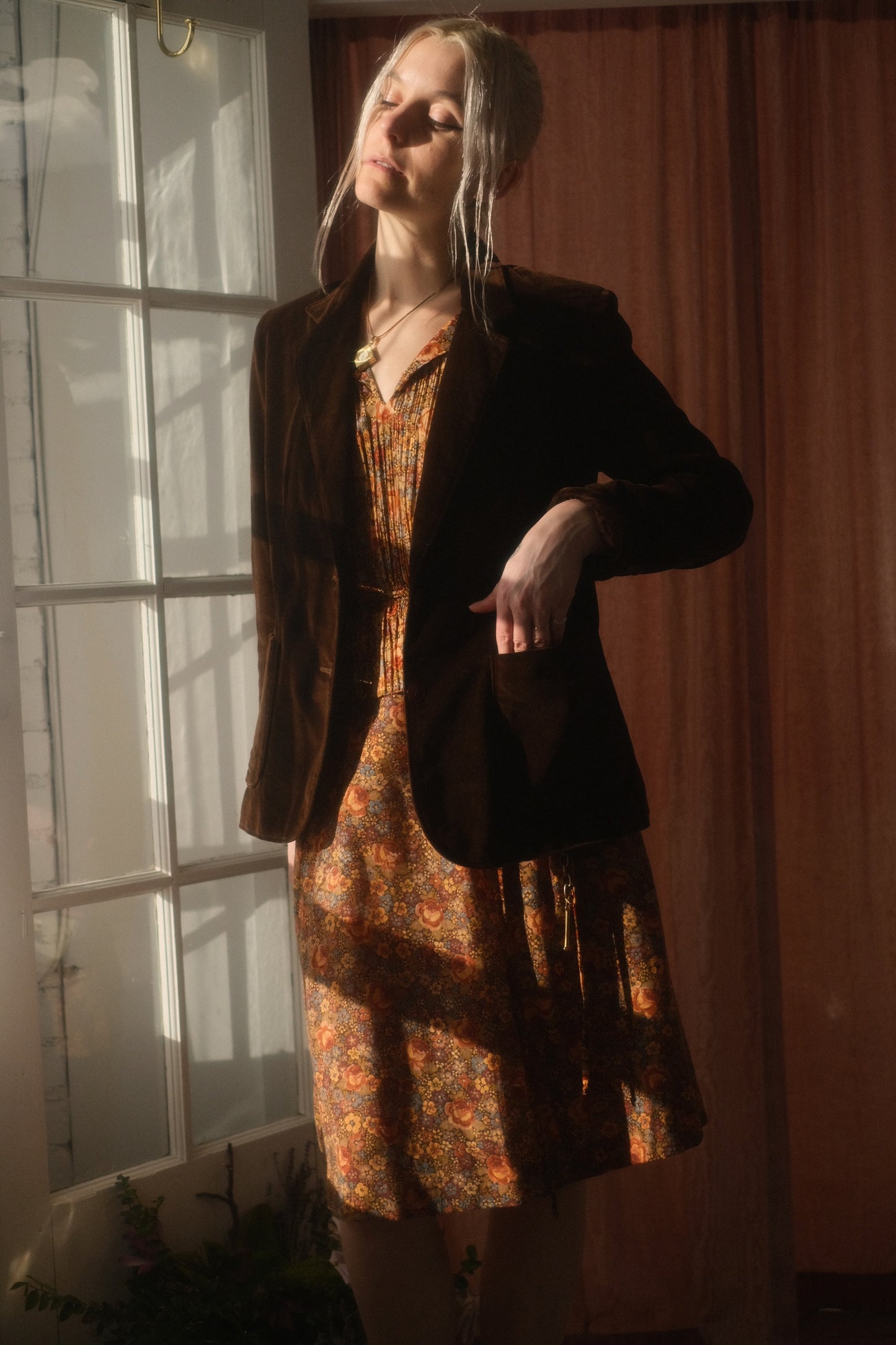 1970s Velvet Suit Jacket