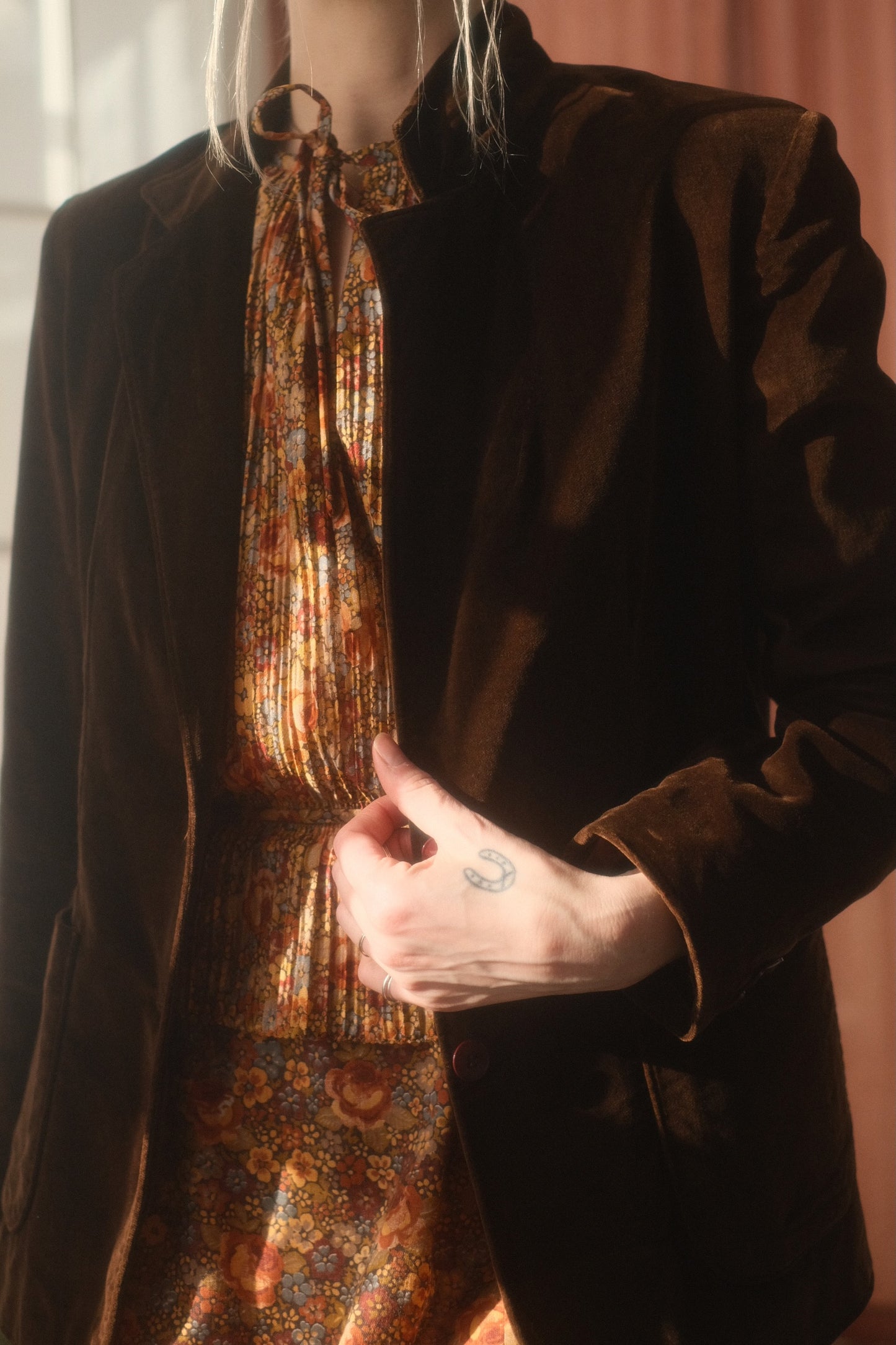 1970s Velvet Suit Jacket