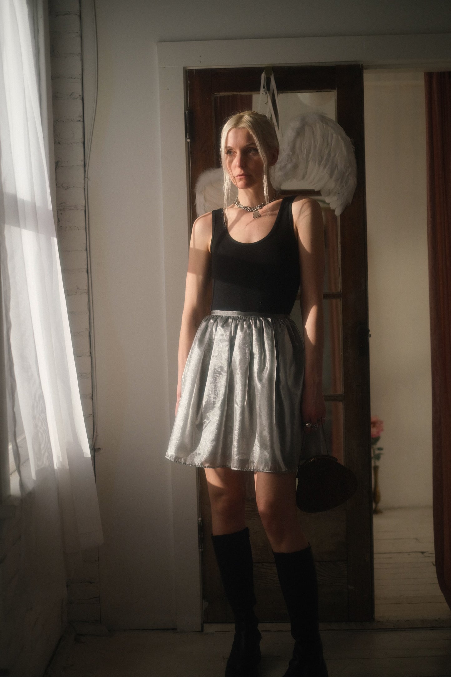 1990s Metallic Tutu Skirt