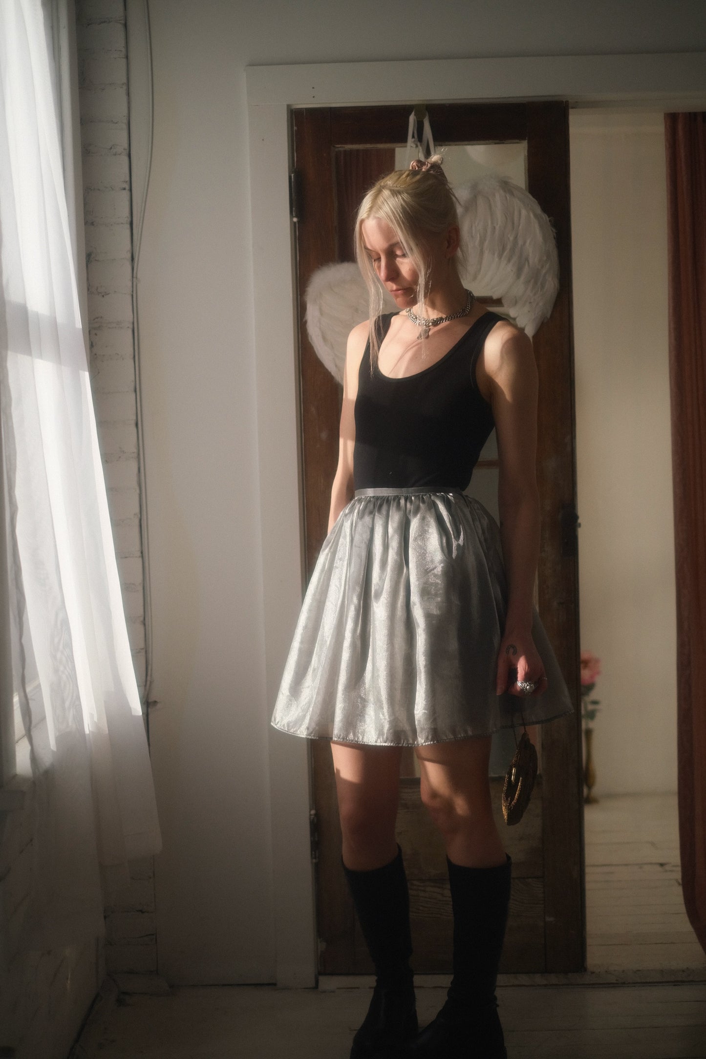 1990s Metallic Tutu Skirt