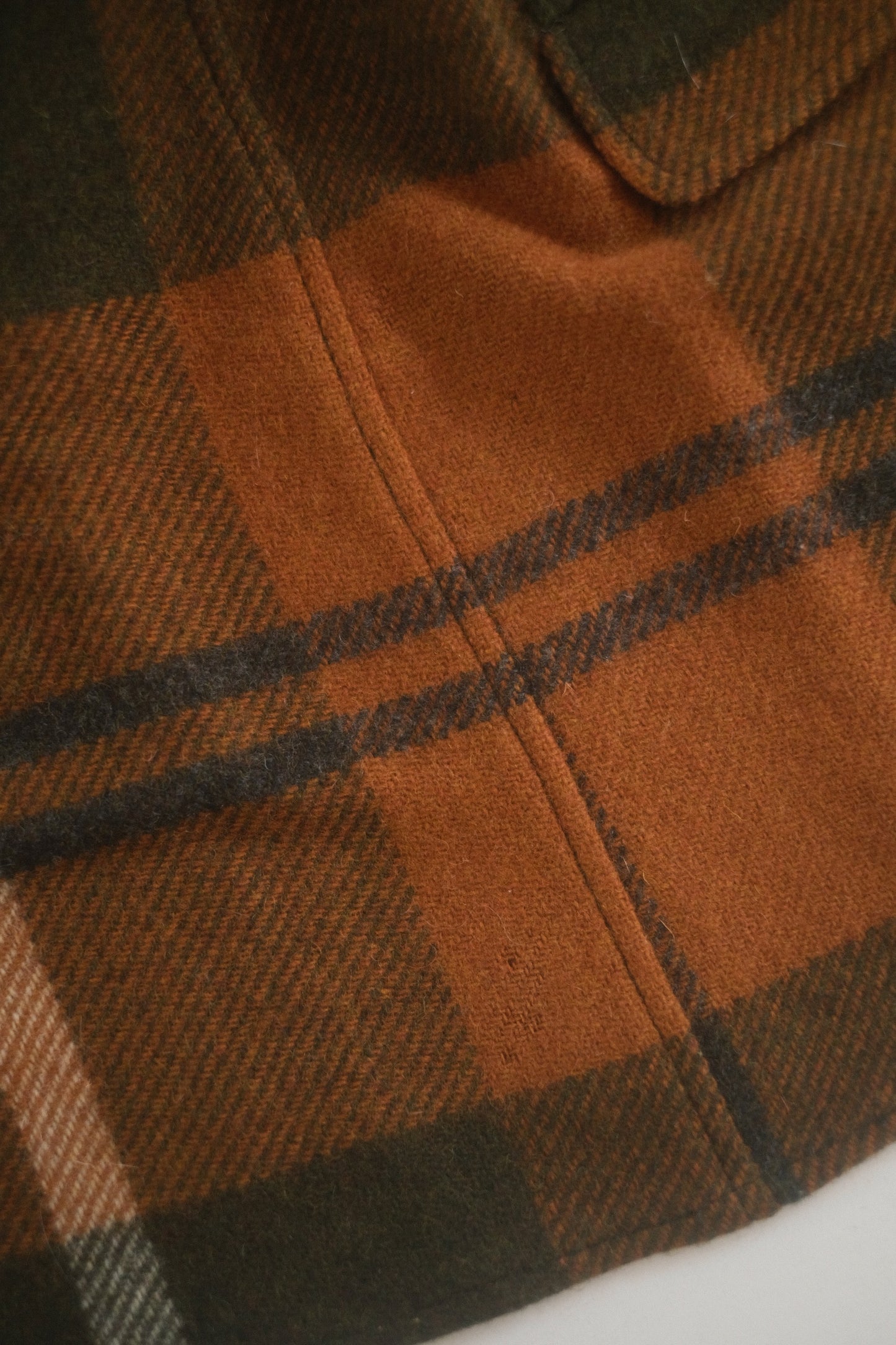 1990s Armani Plaid Skirt