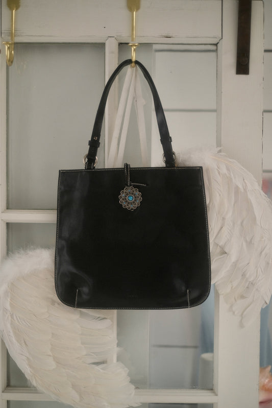 2000s Faux Leather XOXO Tote