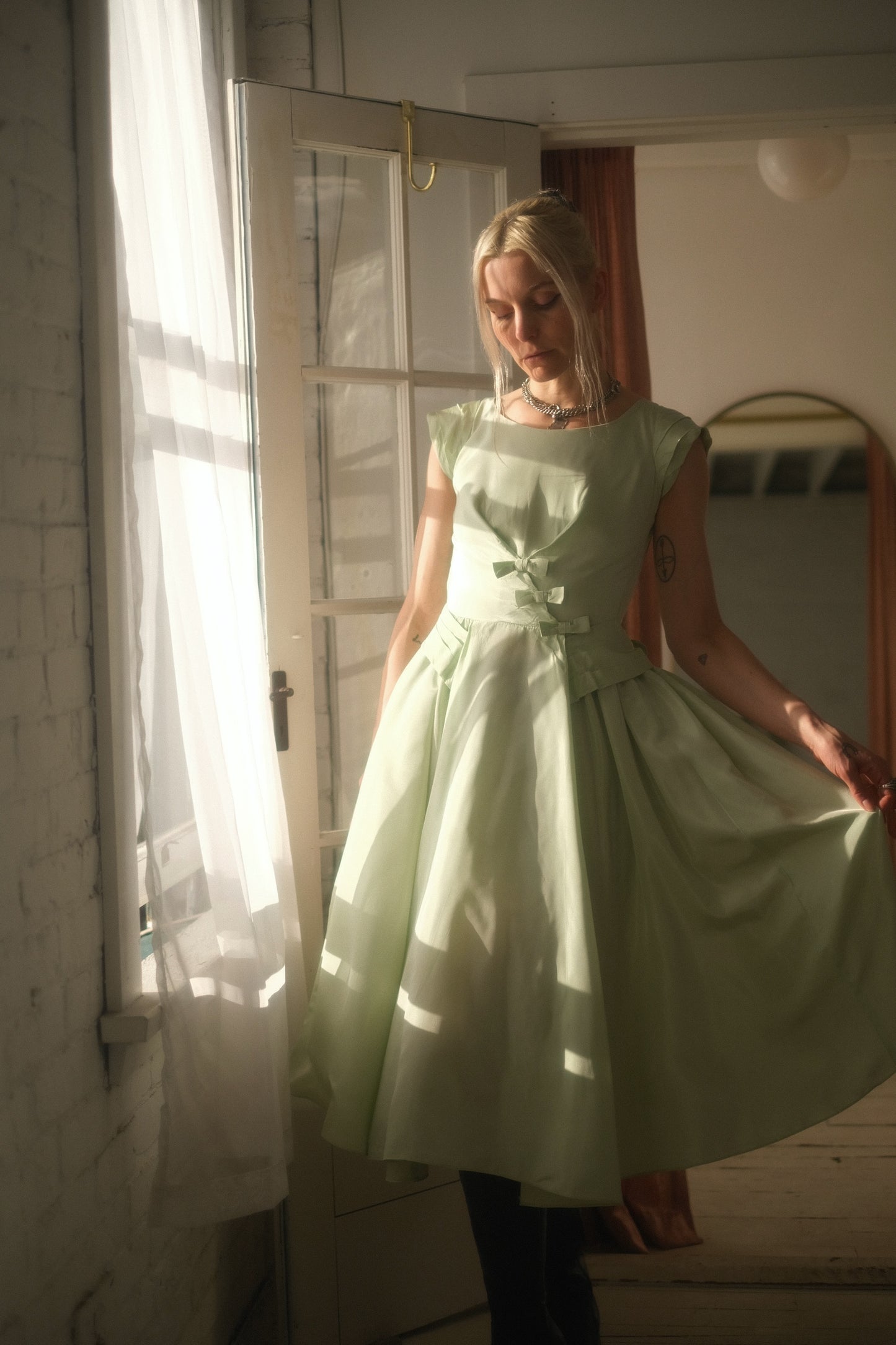 1950s Mint Gown