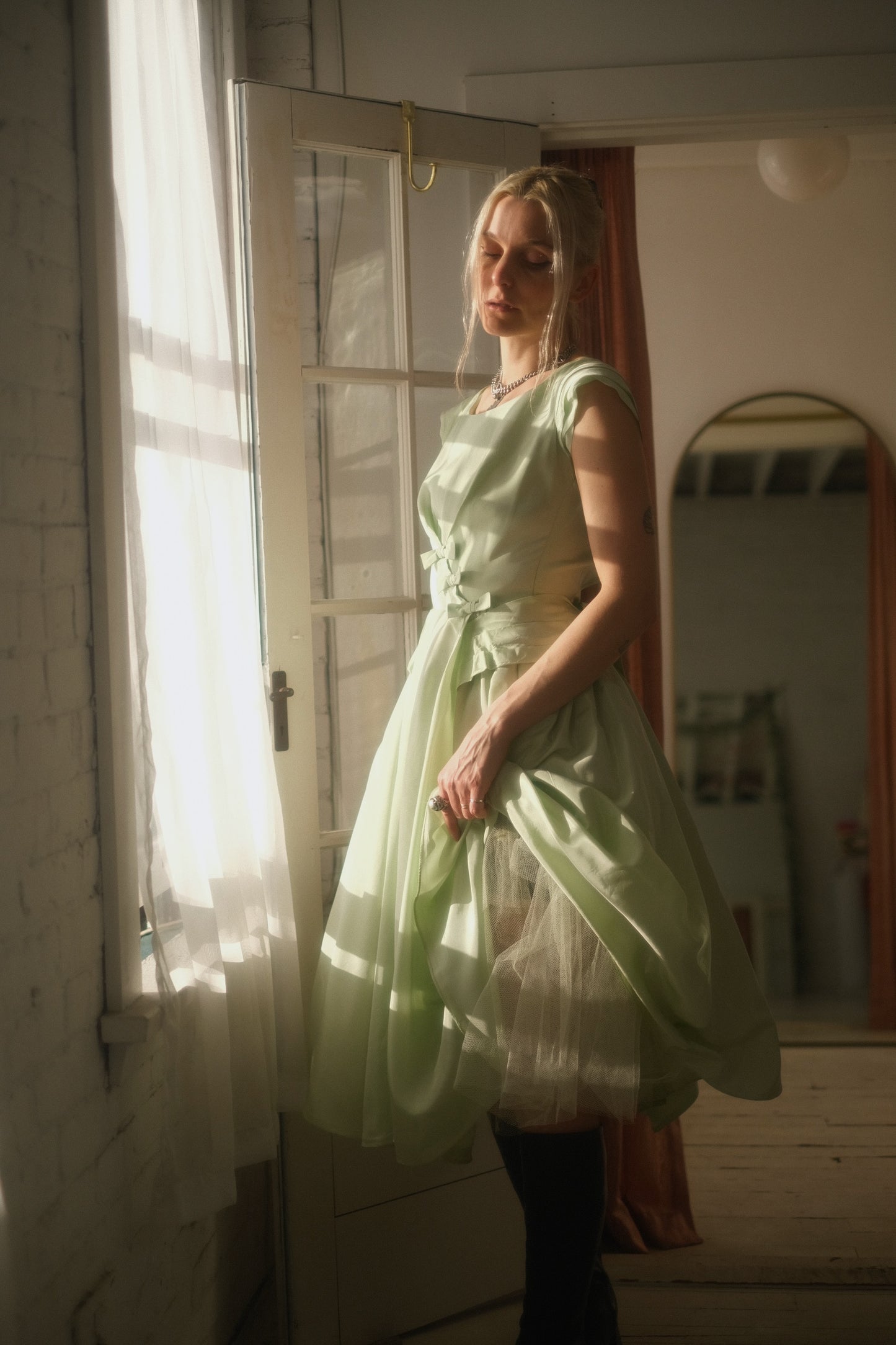 1950s Mint Gown