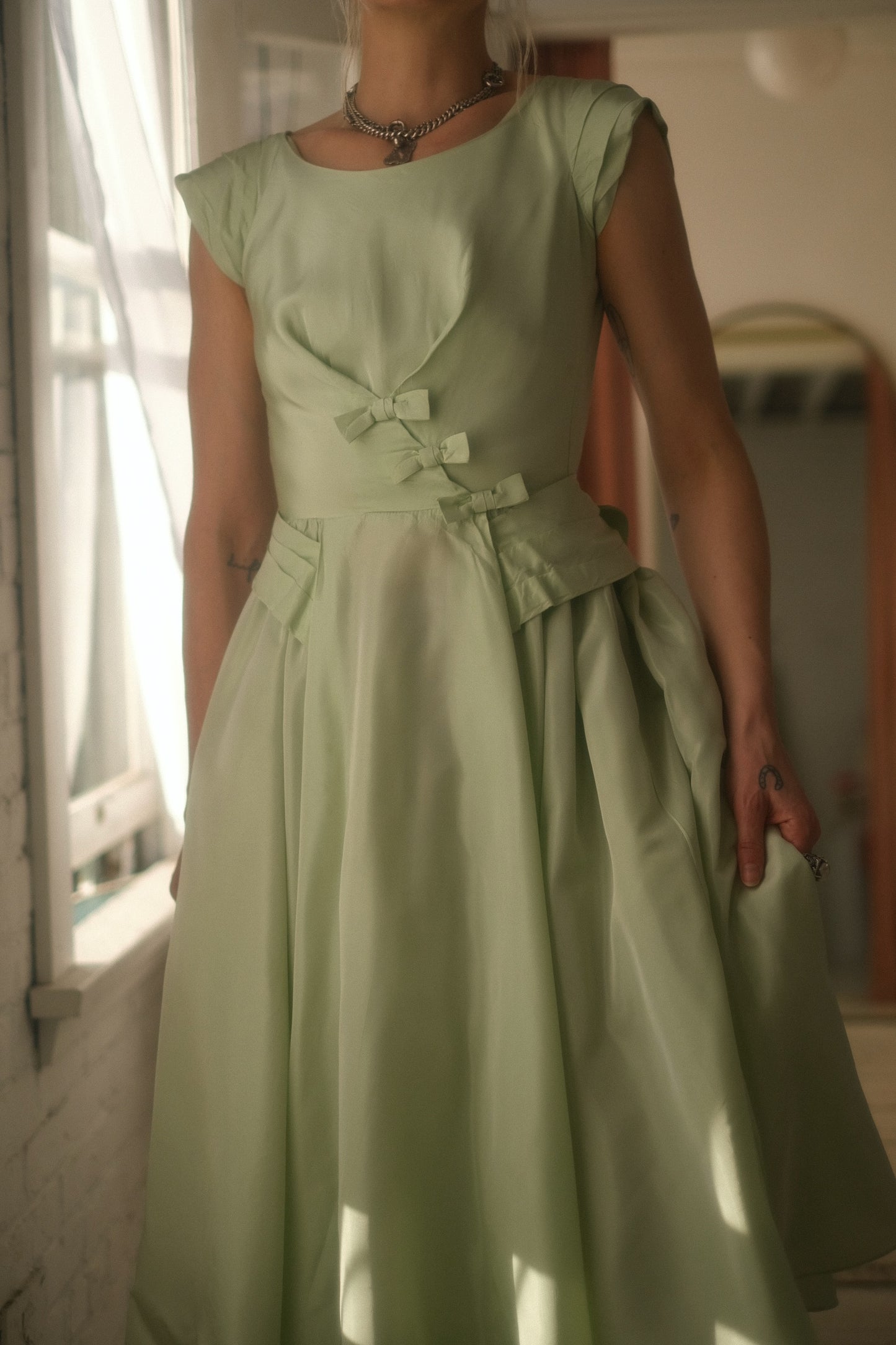 1950s Mint Gown